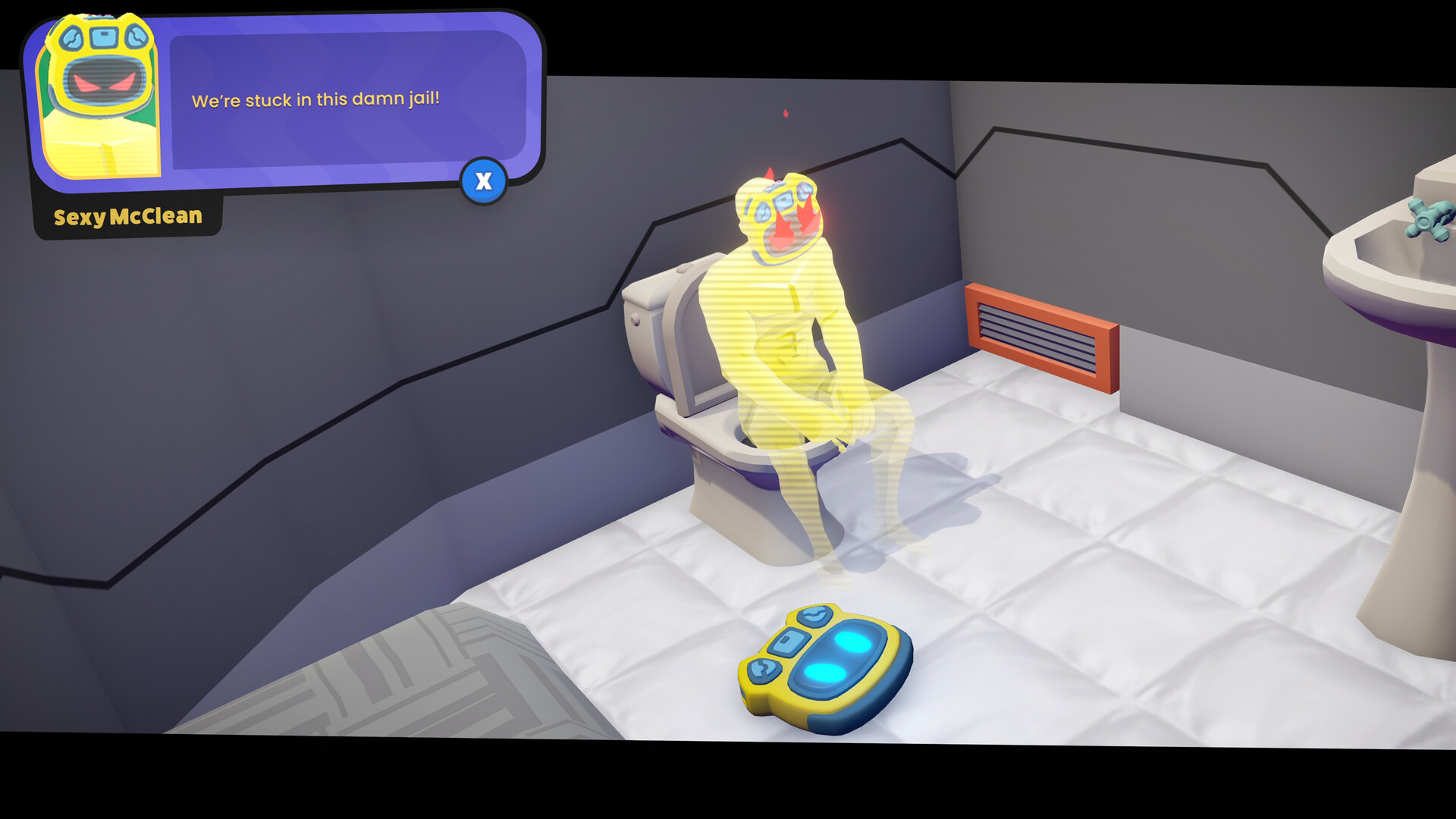 Скриншот: JUSTICE SUCKS: Tactical Vacuum Action