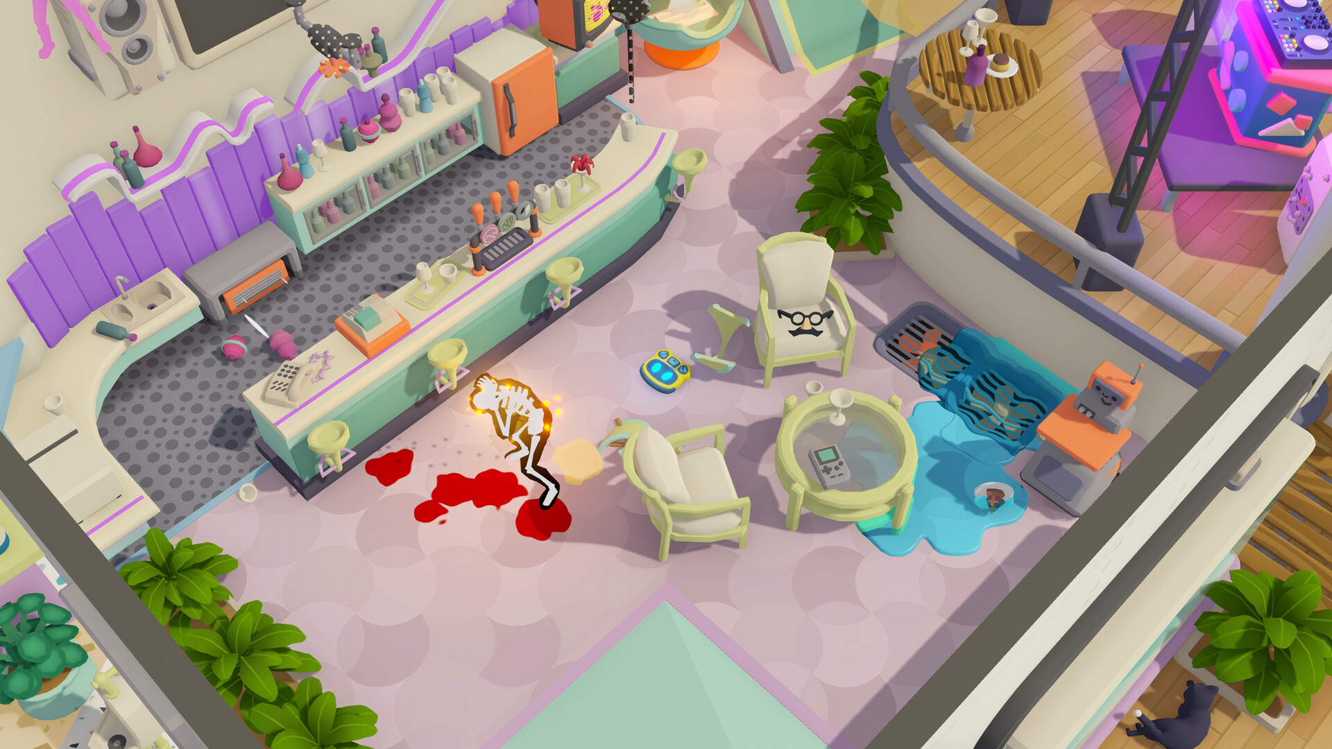 Скриншот: JUSTICE SUCKS: Tactical Vacuum Action