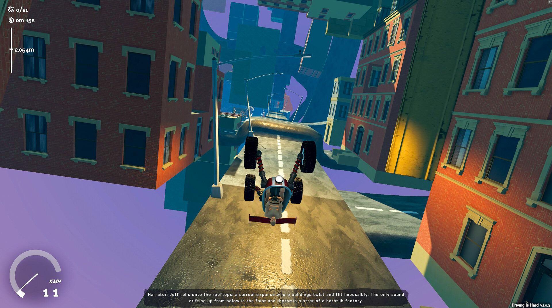 Скриншот: Driving Is Hard