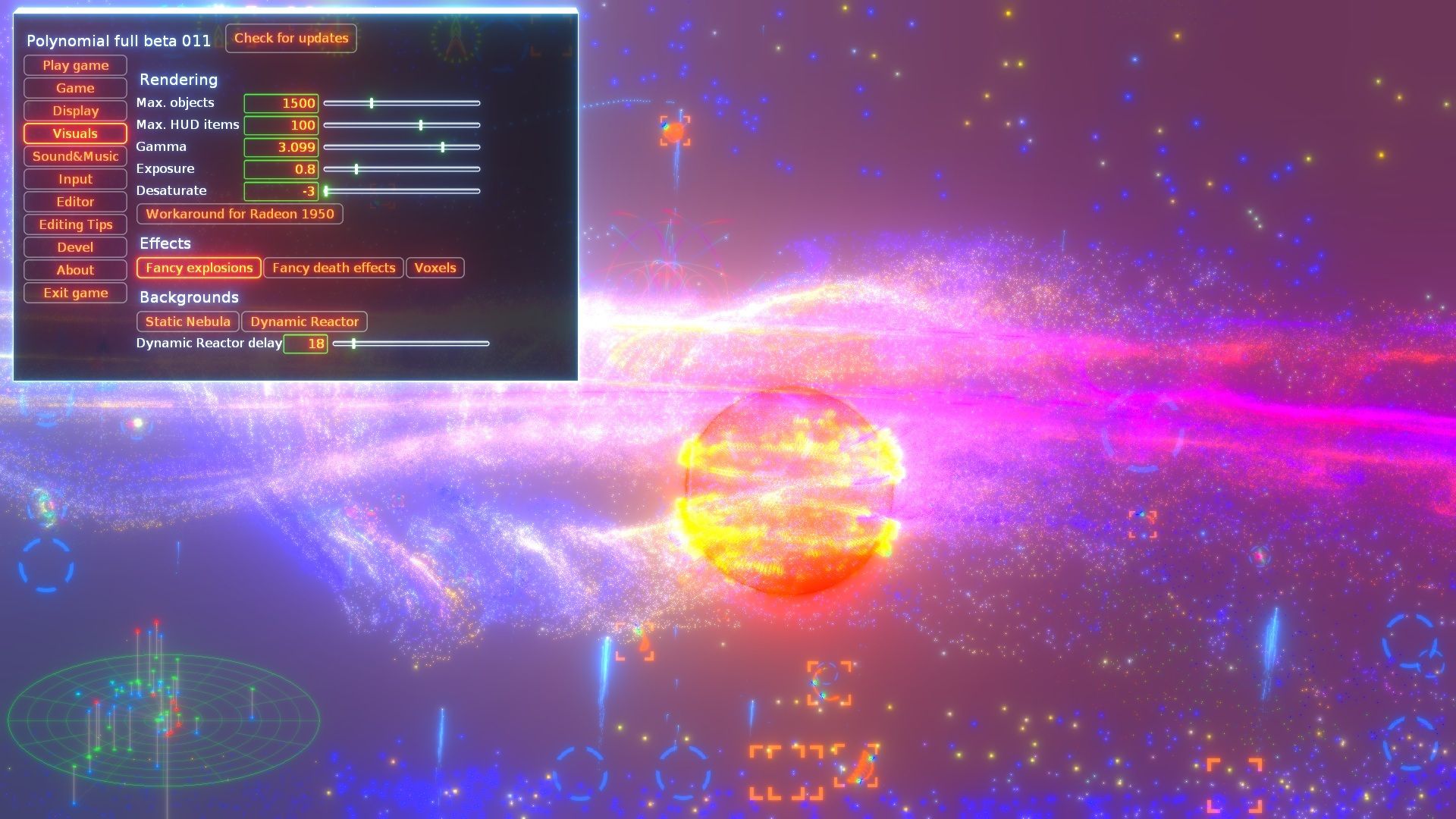 Скриншот: The Polynomial - Space of the music