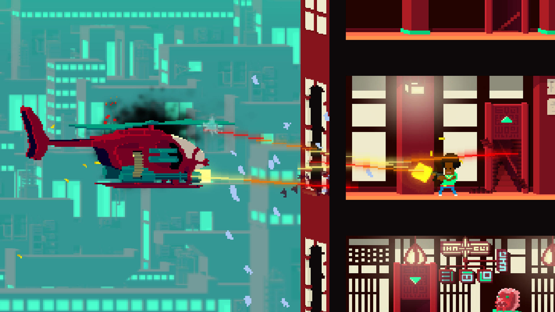 Скриншот: NOT A HERO