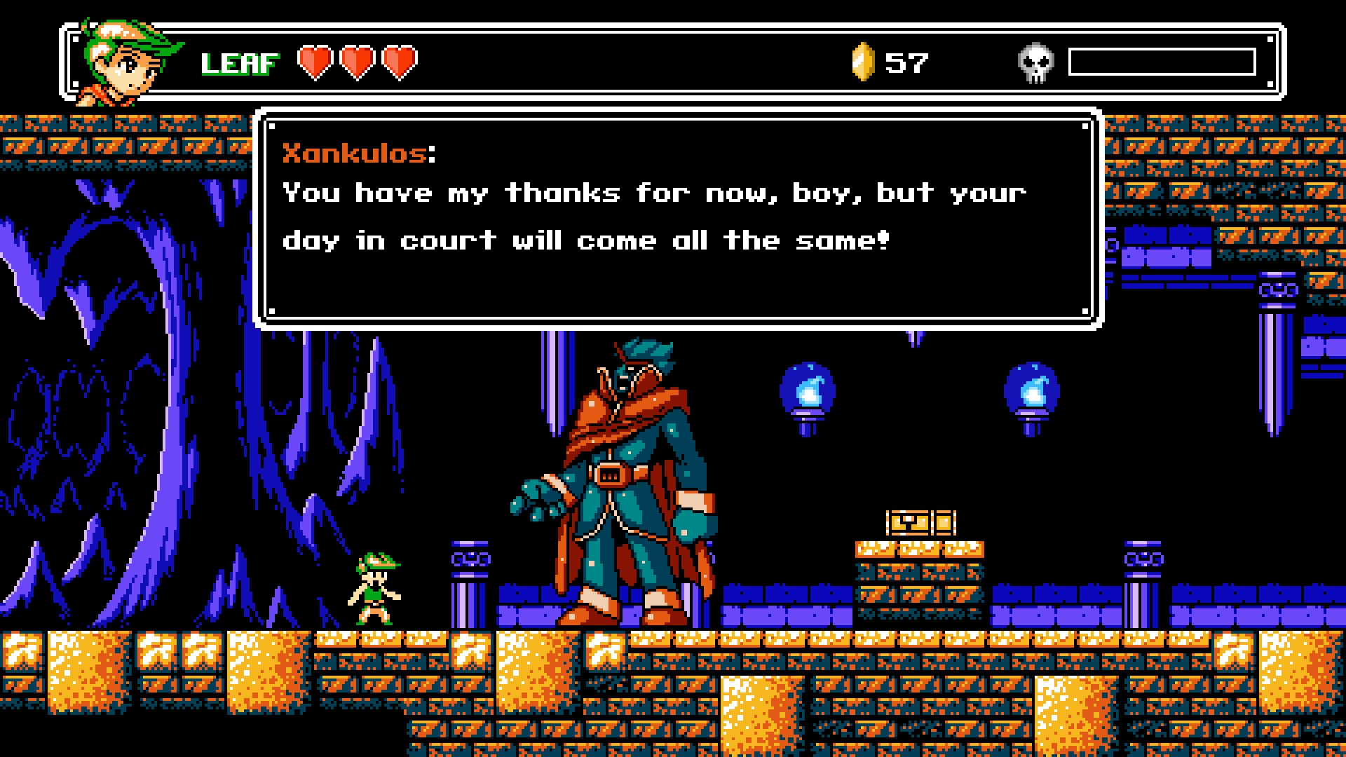 Скриншот: Fallen Leaf