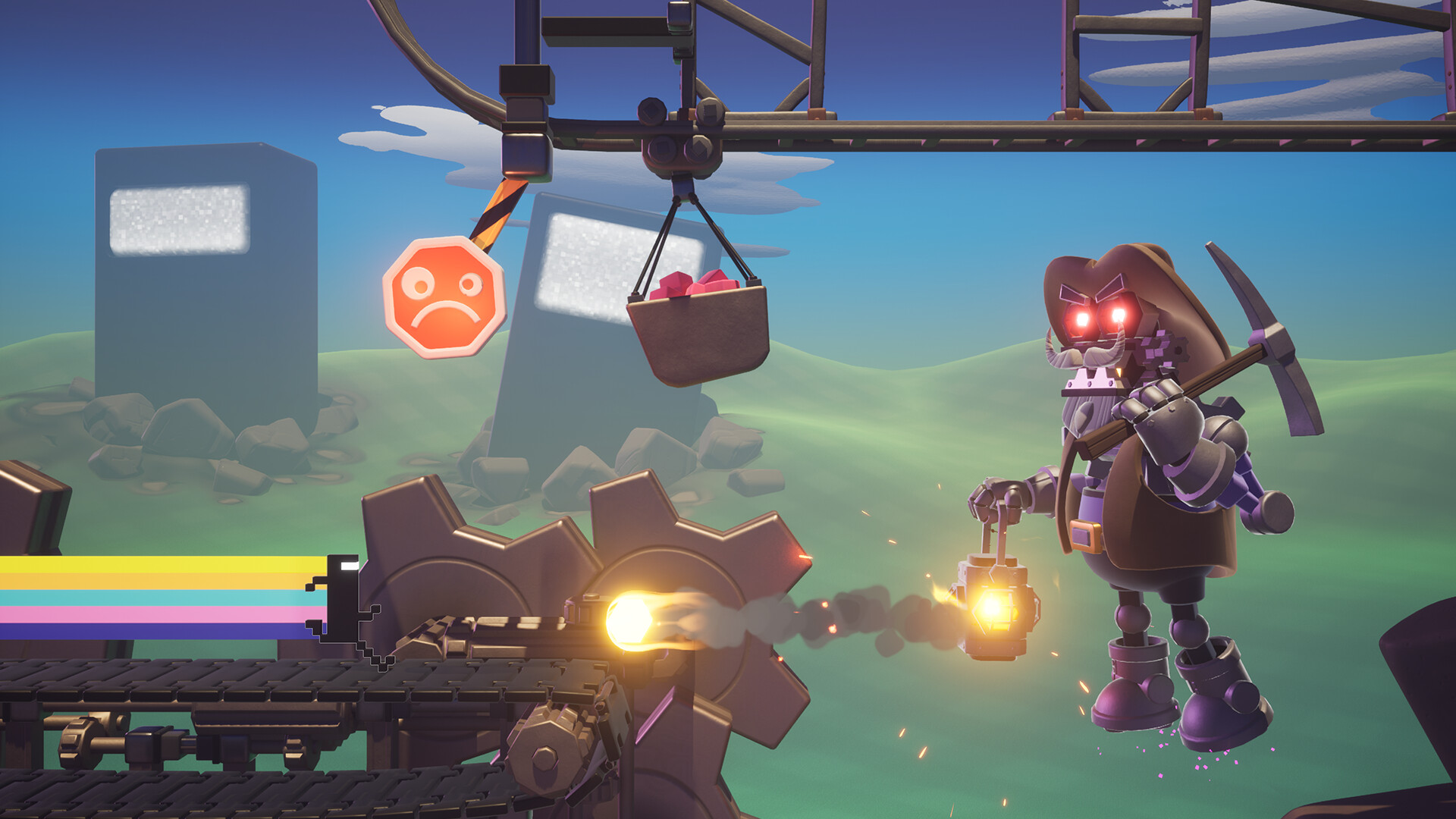 Скриншот: BIT.TRIP RERUNNER