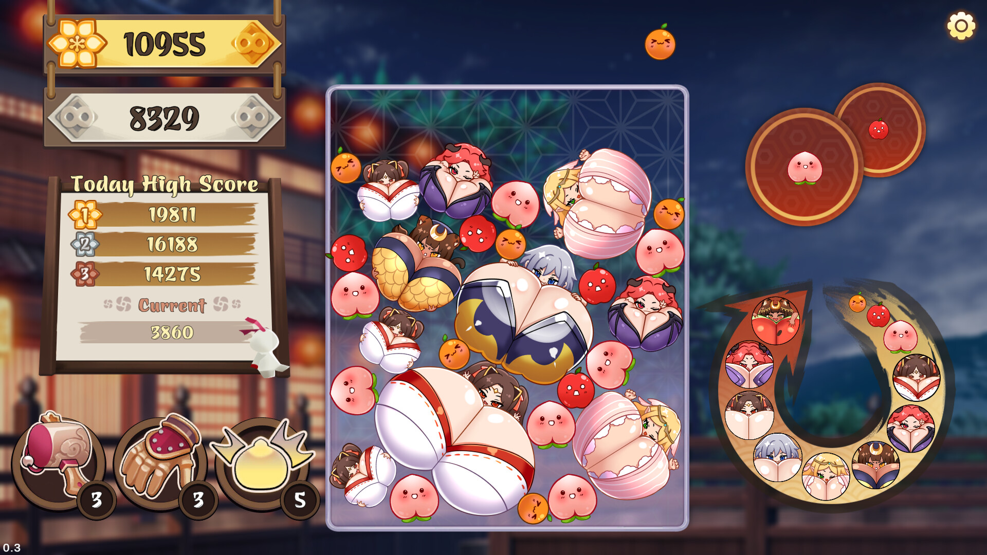 Скриншот: Cute Suika: Big Watermelon