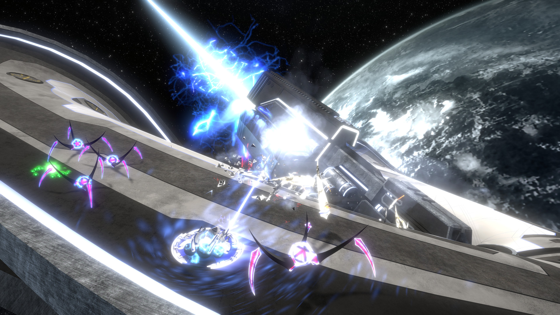 Скриншот: Curved Space