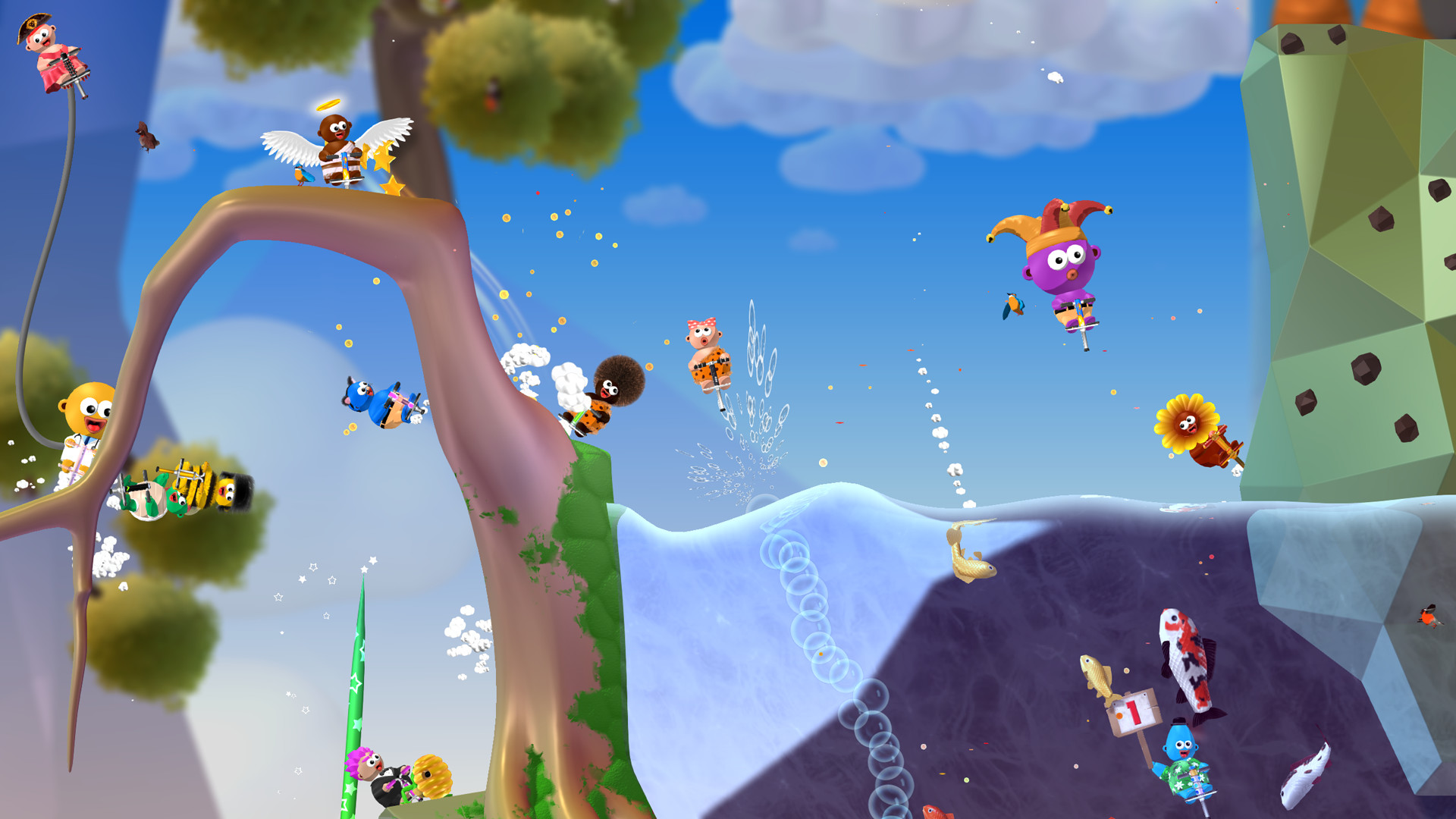 Скриншот: Pogostuck: Rage With Your Friends