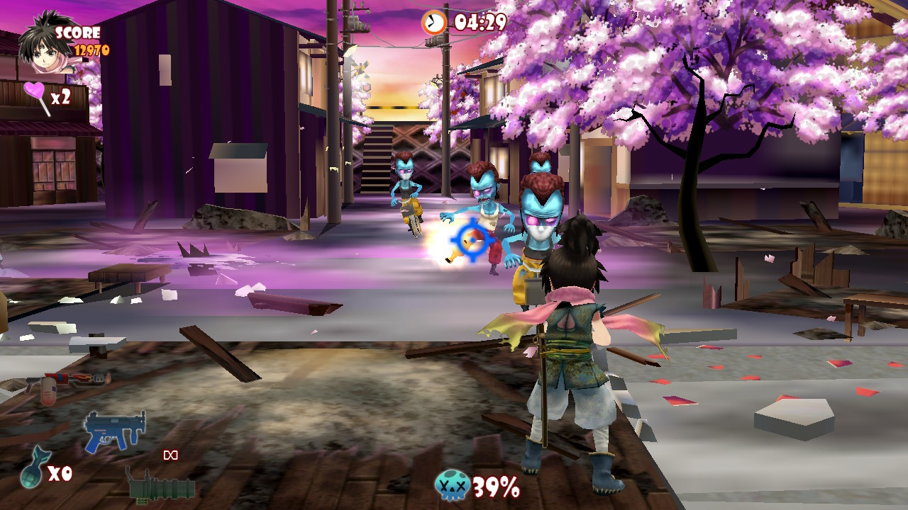 Скриншот: Zombie Panic In Wonderland DX