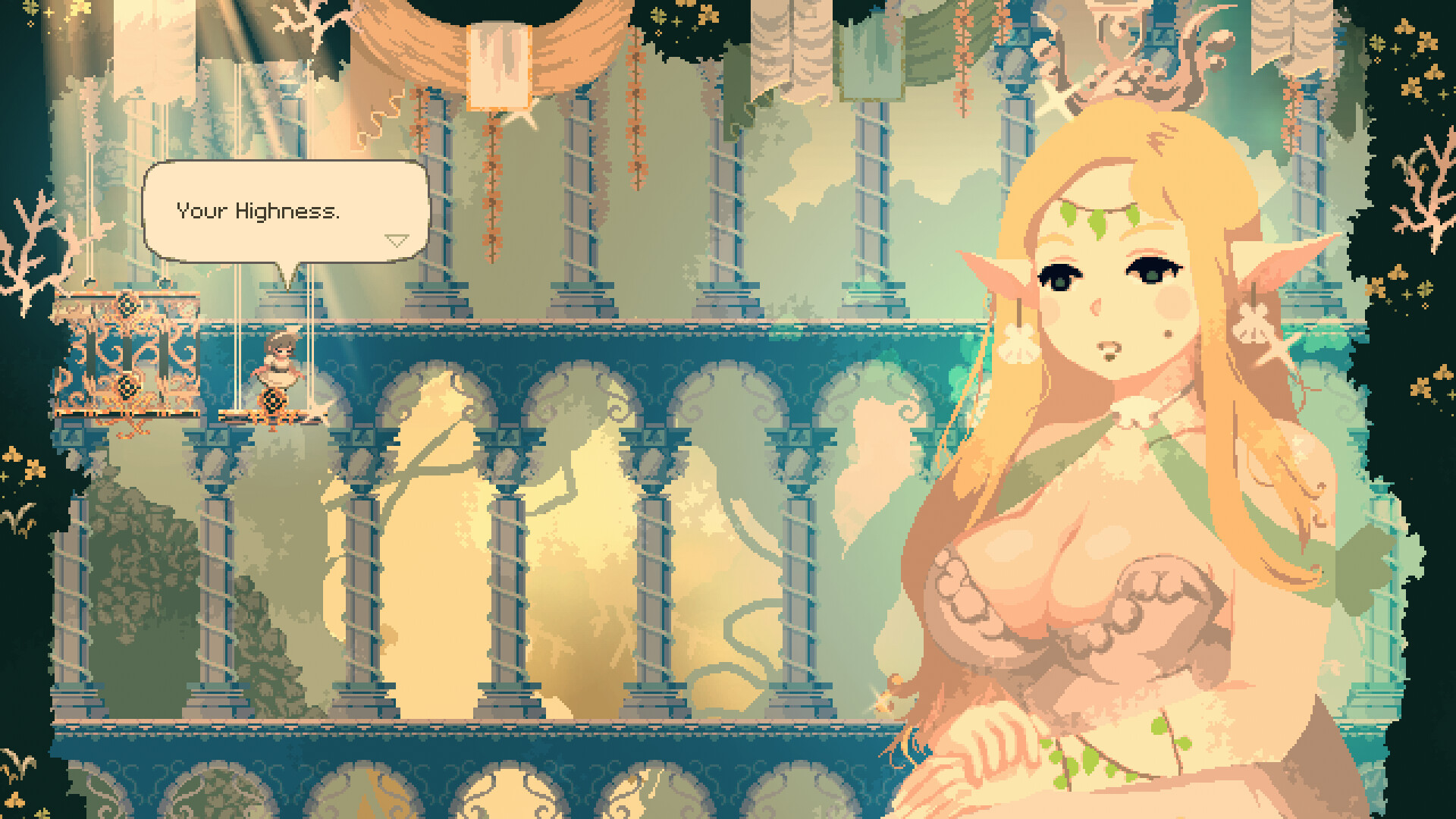 Скриншот: Momodora: Moonlit Farewell