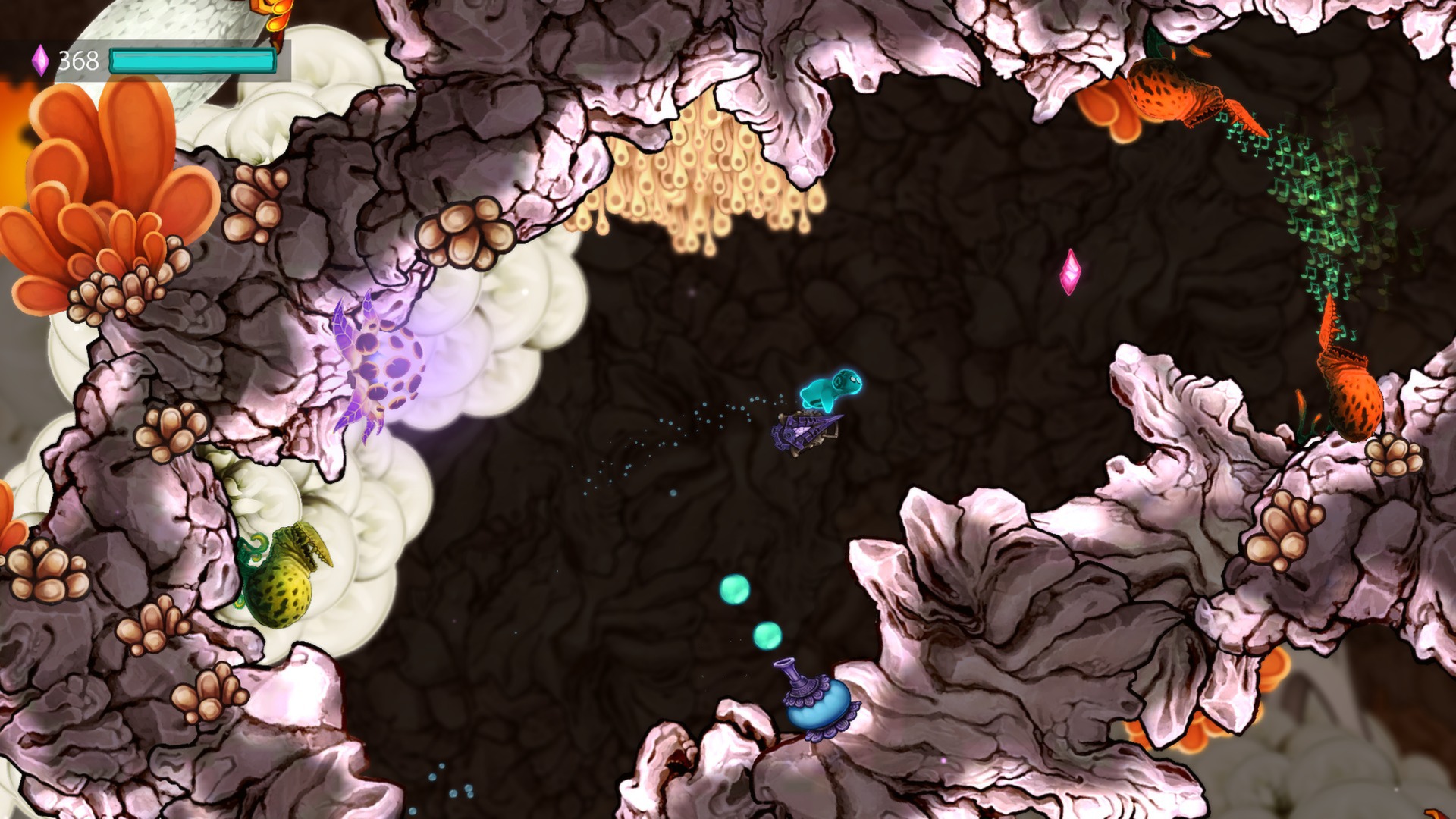 Скриншот: Beatbuddy: Tale of the Guardians