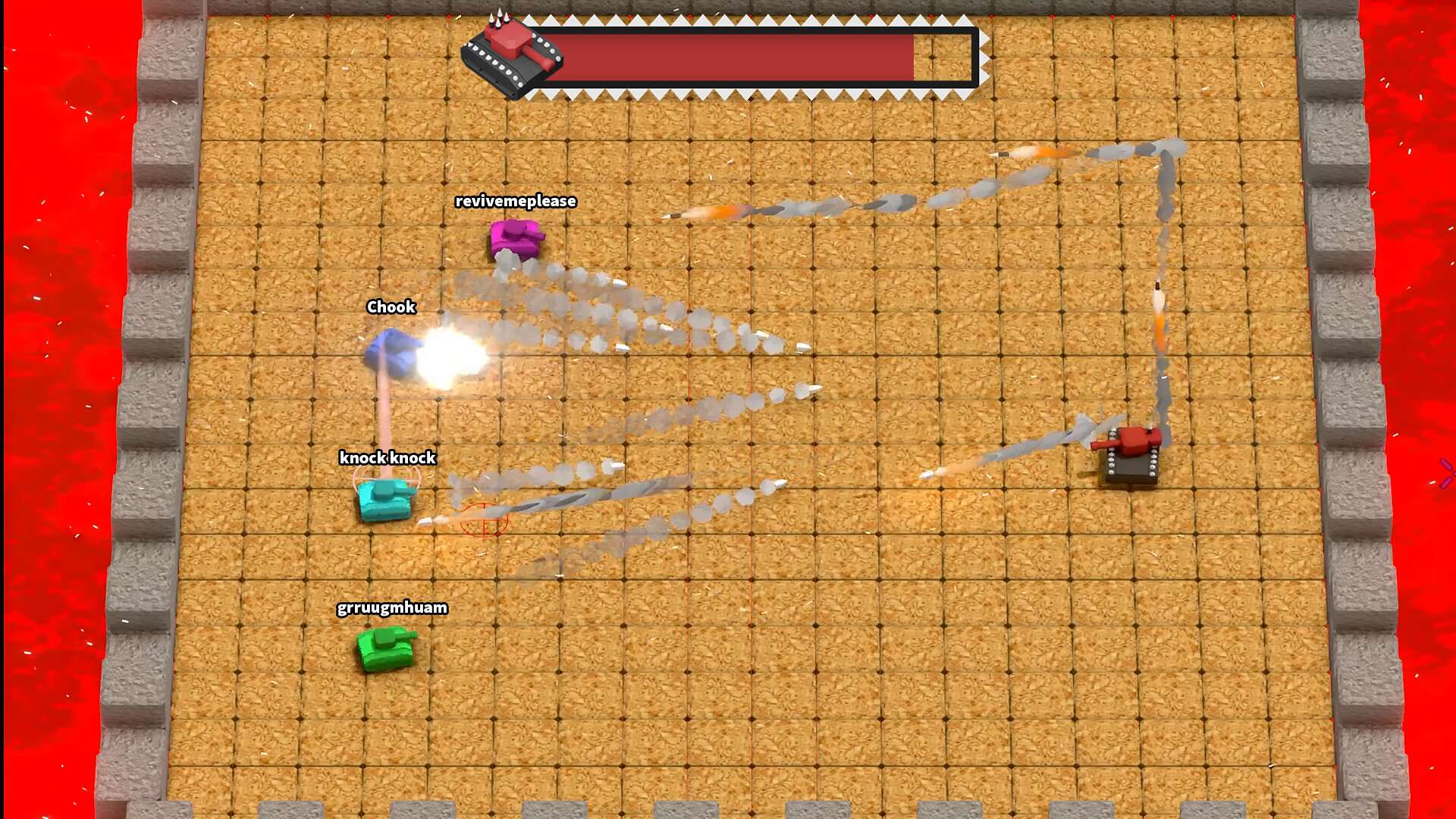 Скриншот: Wee Tanks!