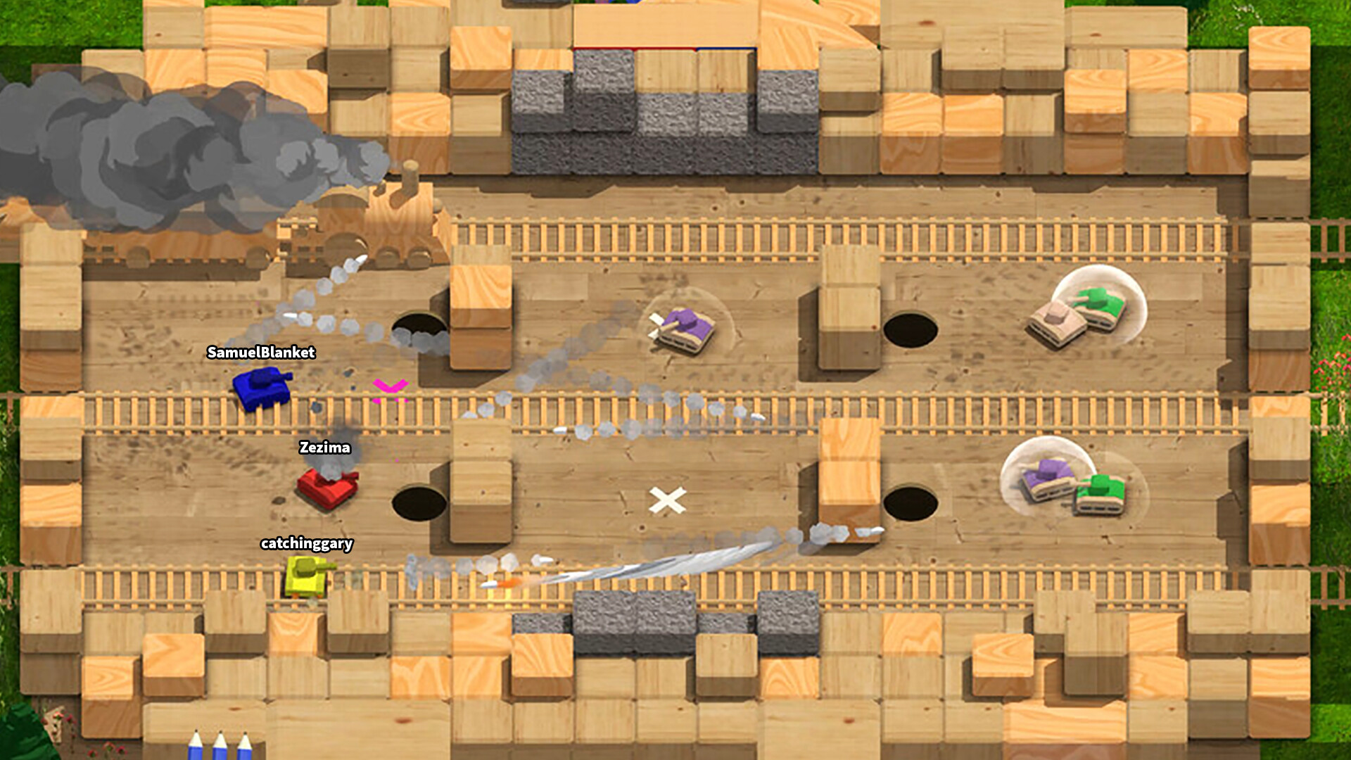 Скриншот 8: Wee Tanks!