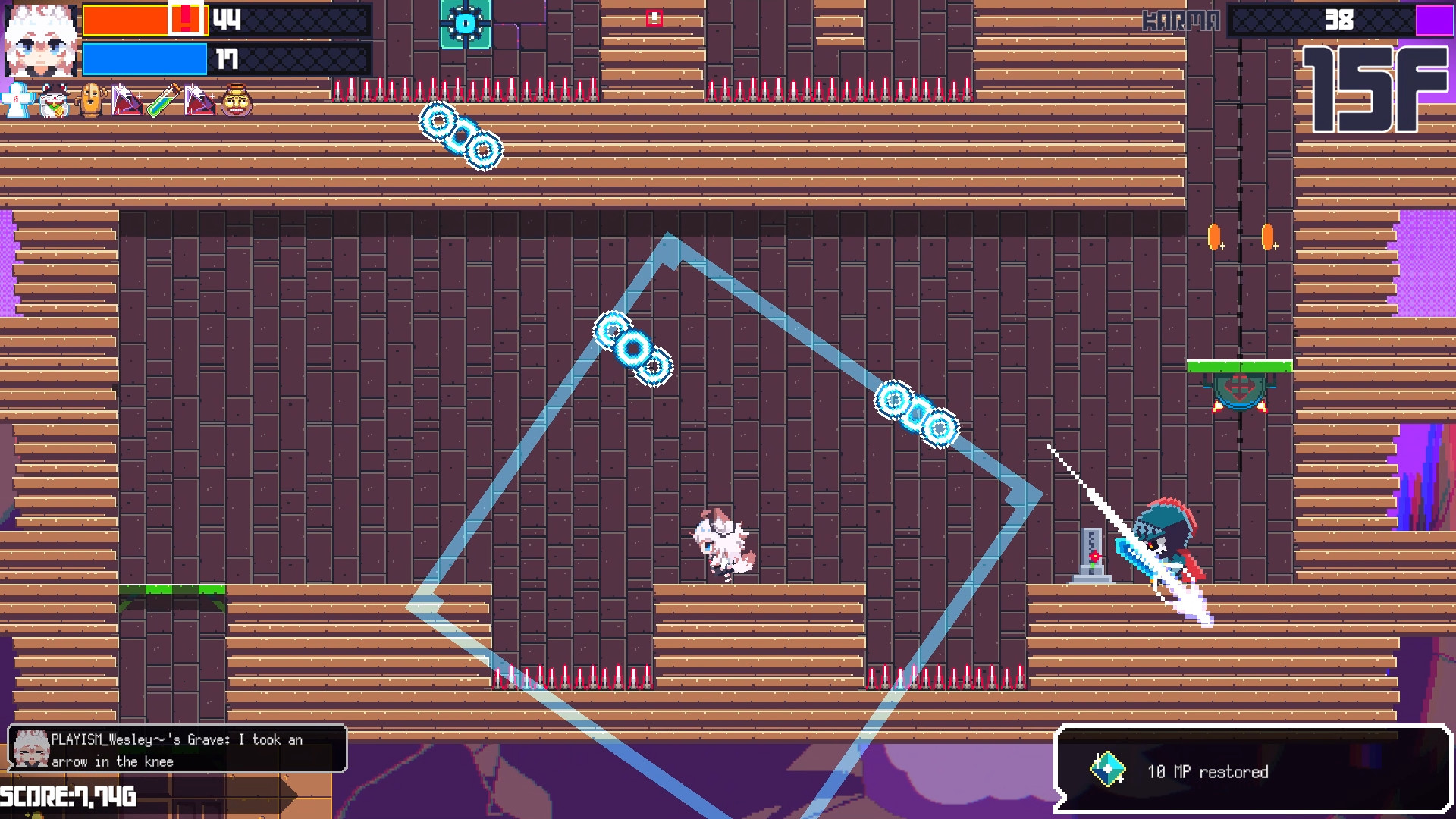 Скриншот: TOKOYO: The Tower of Perpetuity