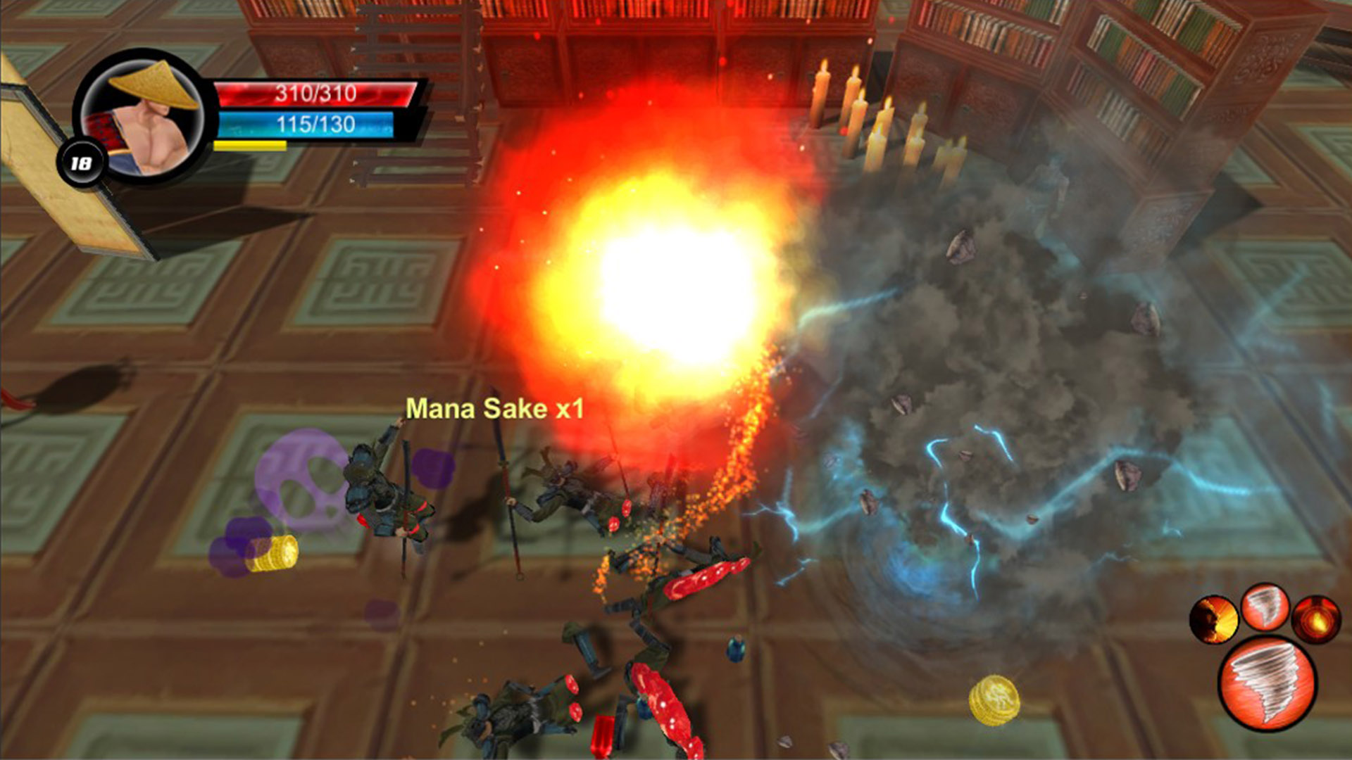 Скриншот: Ninja Avenger Dragon Blade