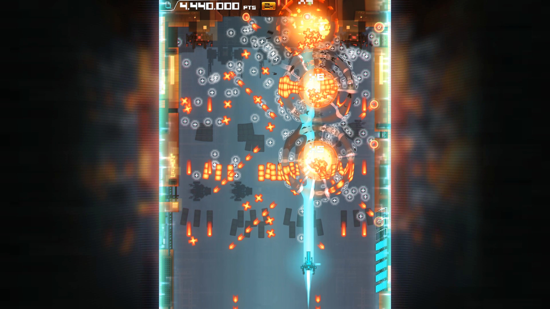 Скриншот: Super Nano Blaster