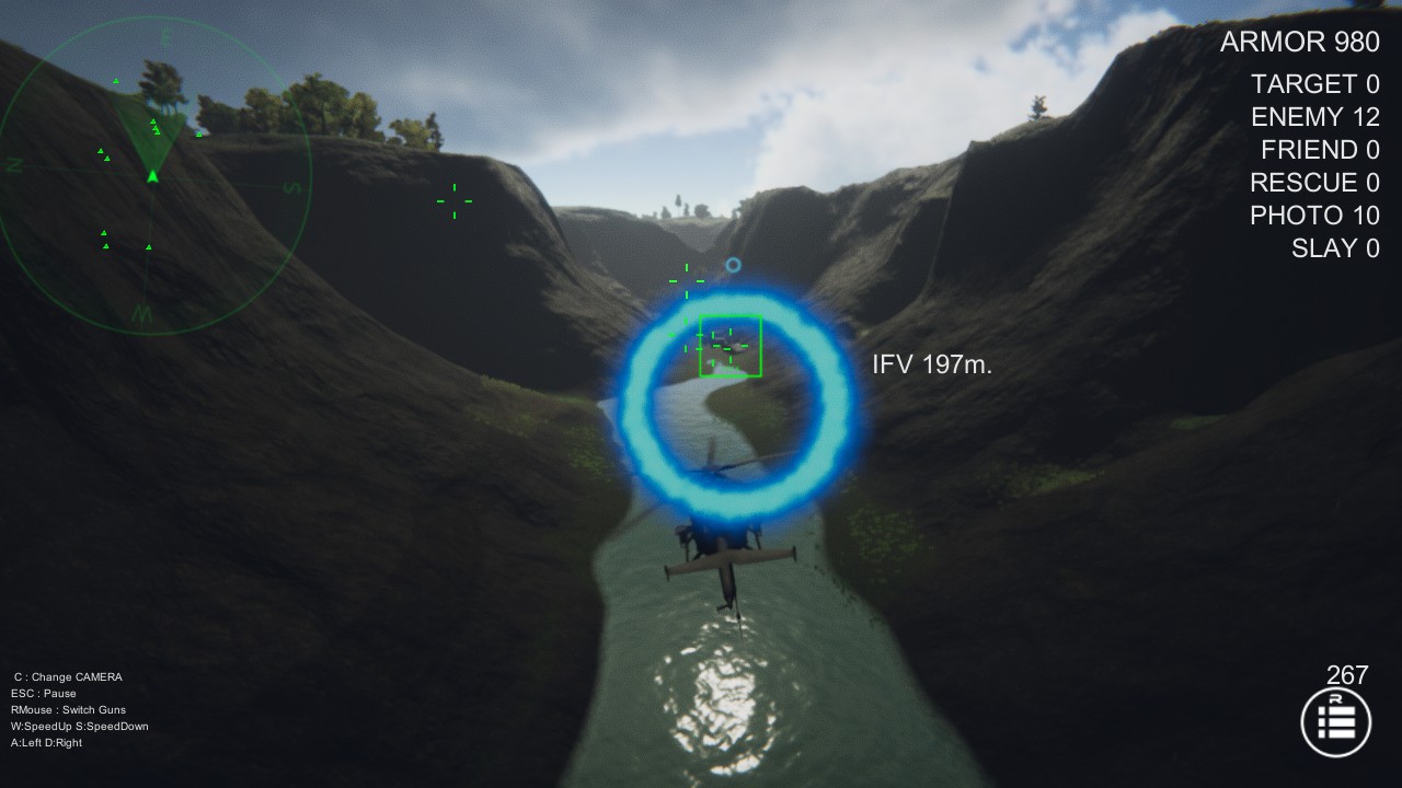 Скриншот 15: Gunship Recon