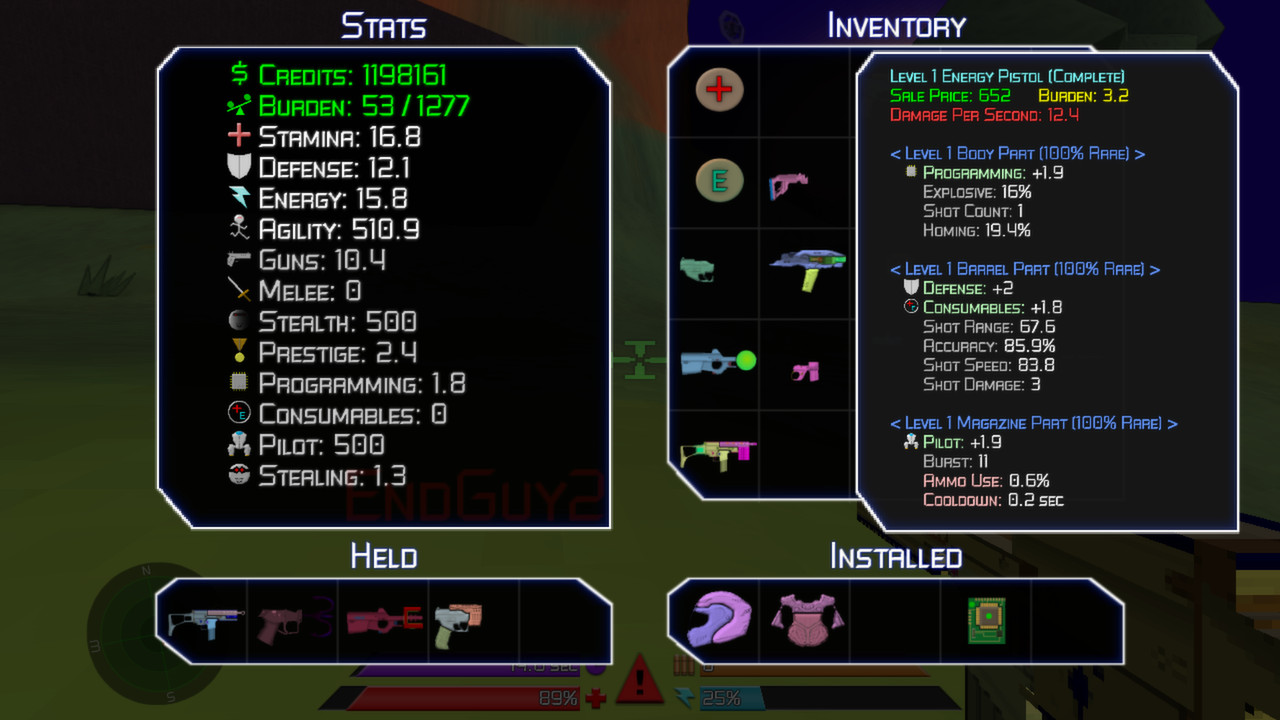 Скриншот: 3089 -- Futuristic Action RPG