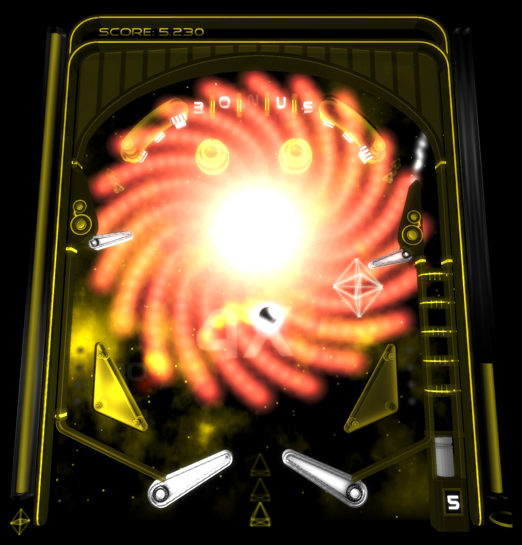 Скриншот: Hyperspace Pinball