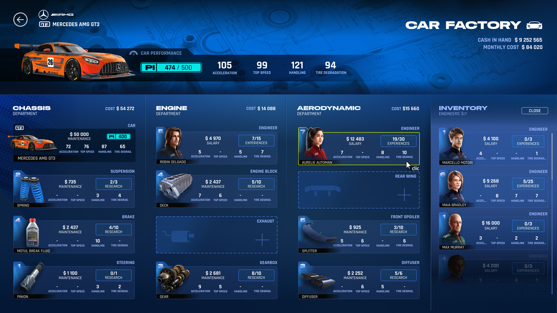 Скриншот: GT Manager