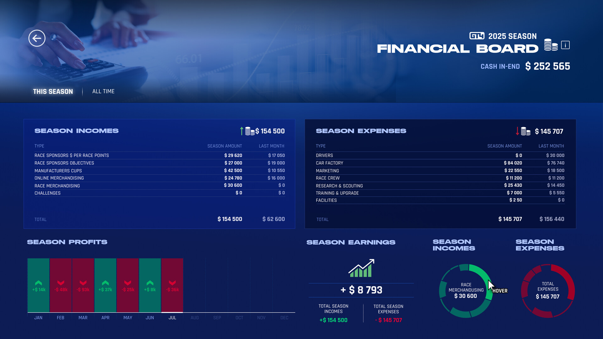 Скриншот: GT Manager