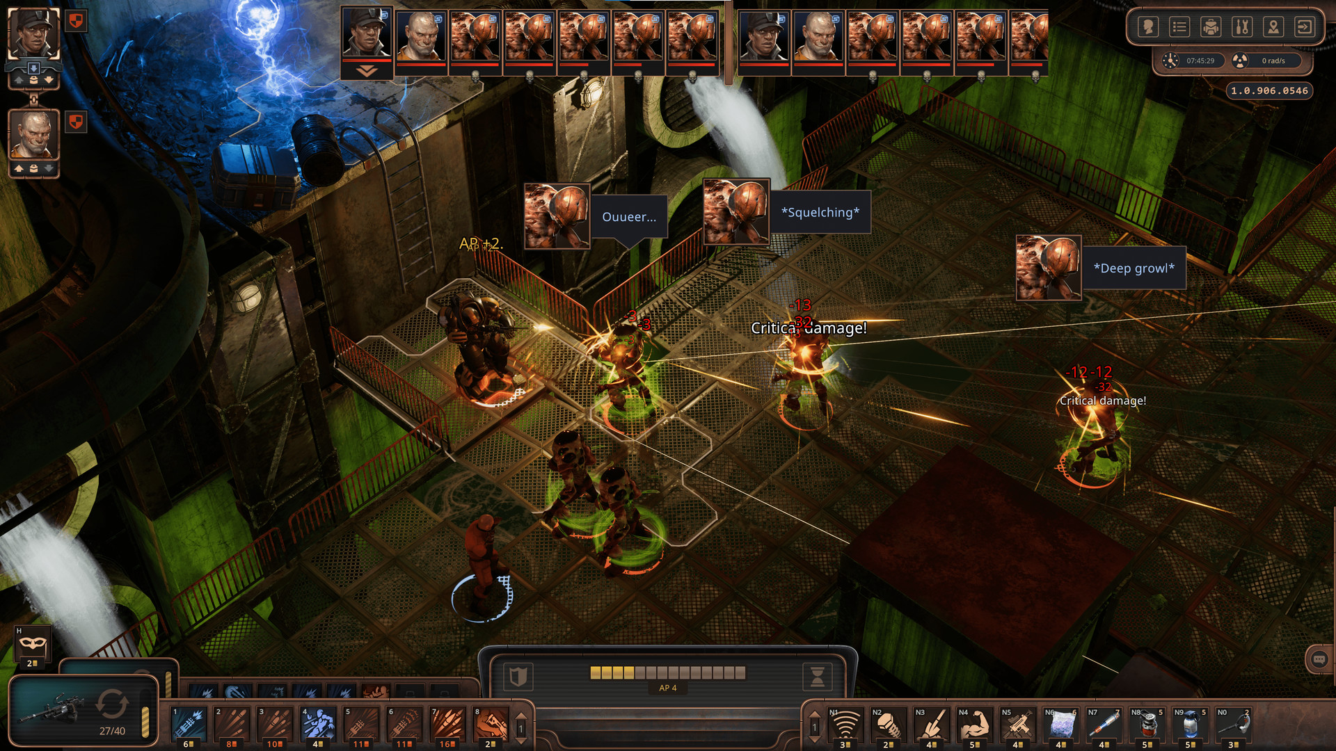 Скриншот: Encased: A Sci-Fi Post-Apocalyptic RPG