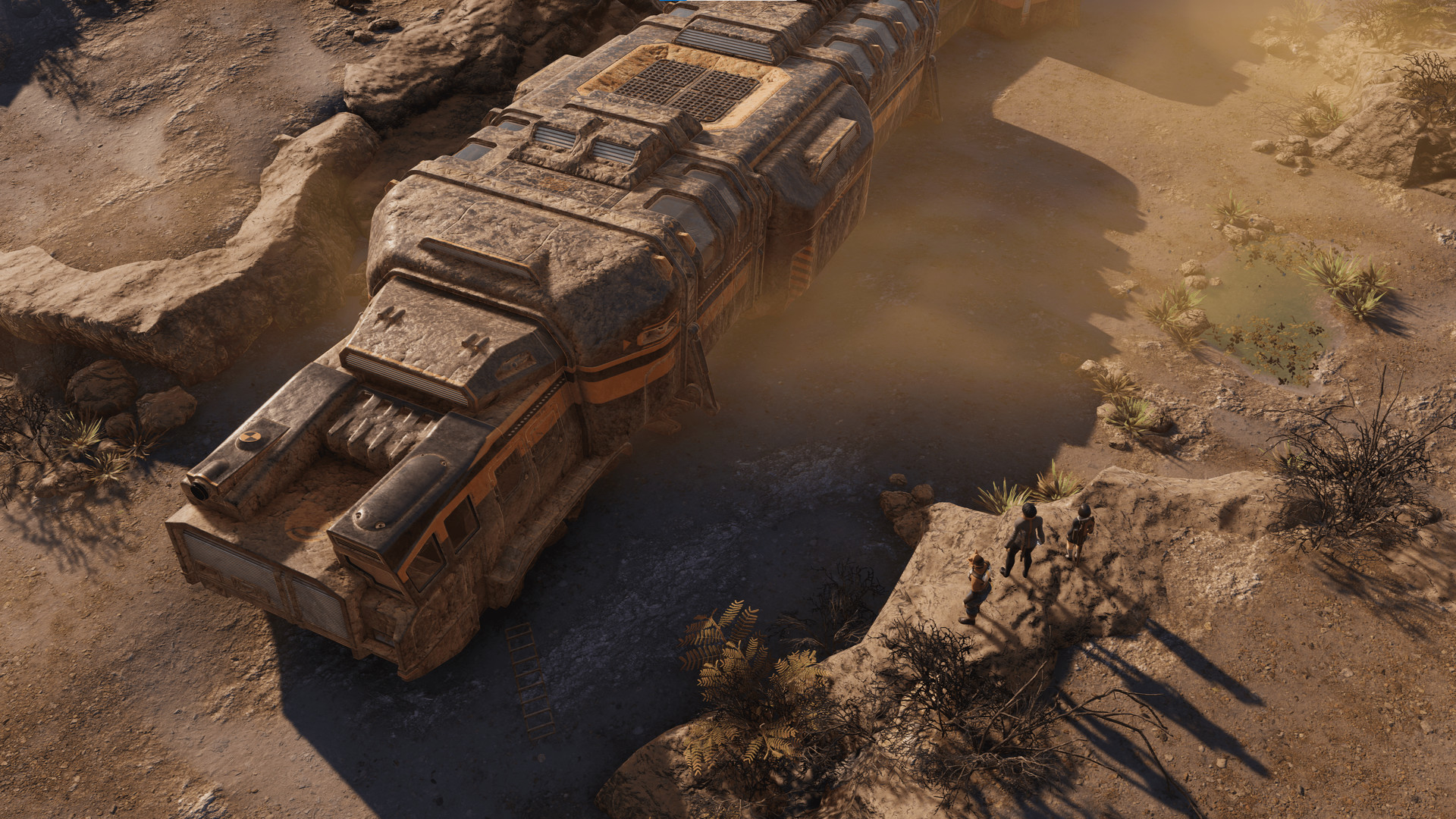 Скриншот: Encased: A Sci-Fi Post-Apocalyptic RPG