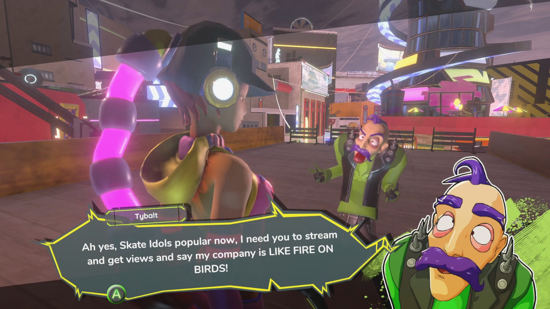 Скриншот: Neon Tail