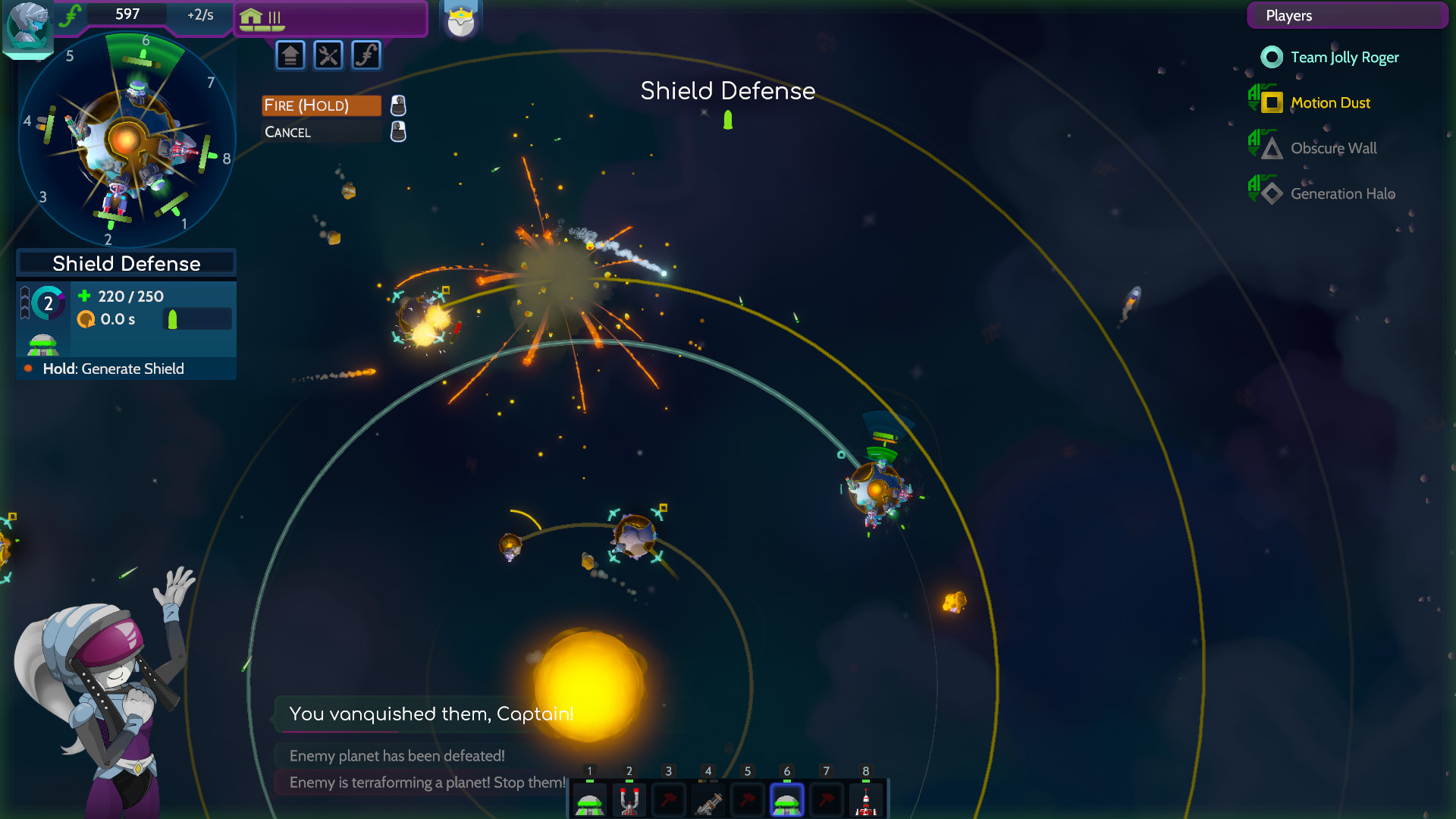 Скриншот: Worbital