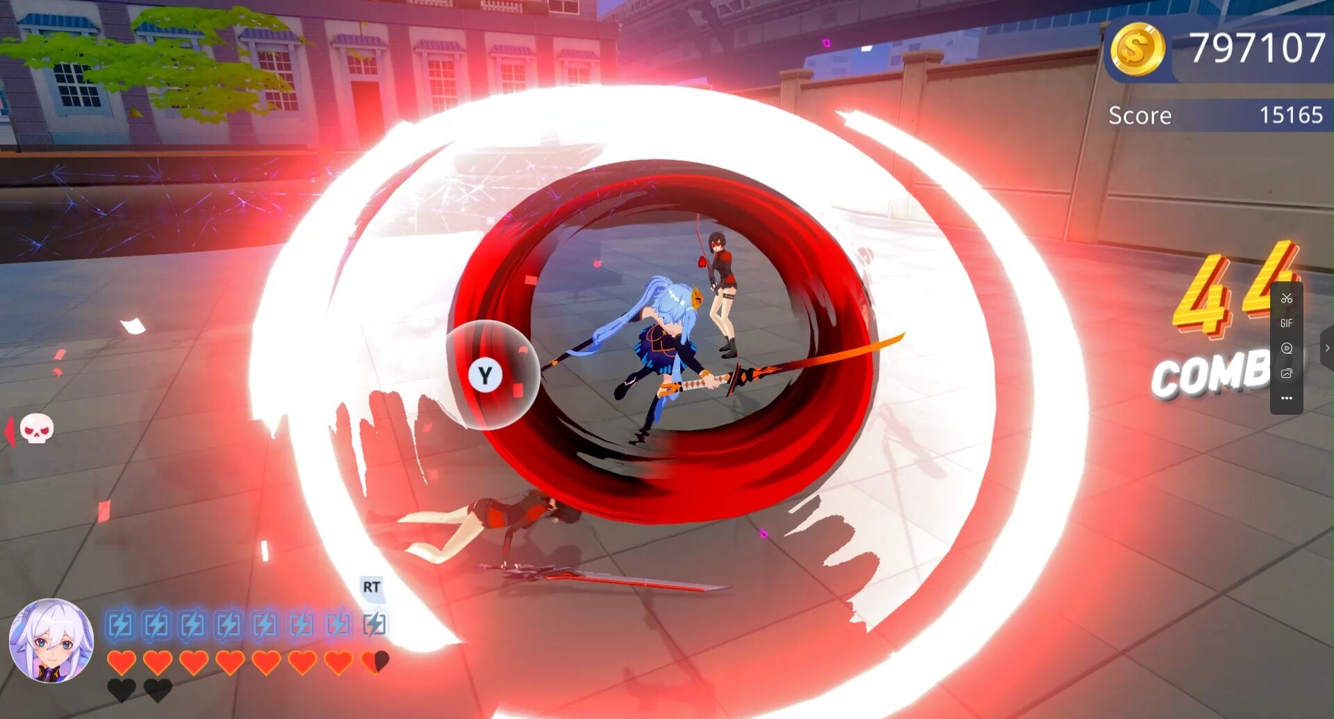 Скриншот: Apex Heroines