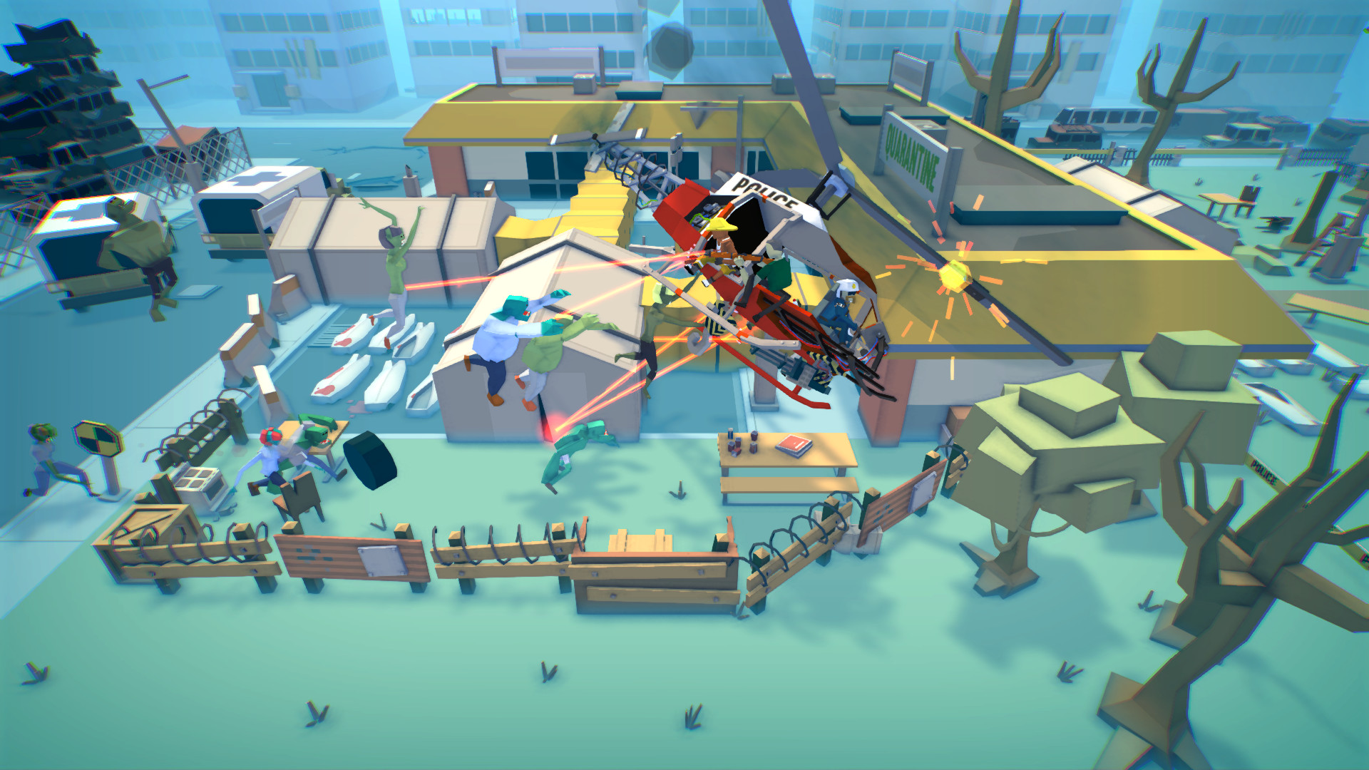 Скриншот: Dustoff Z