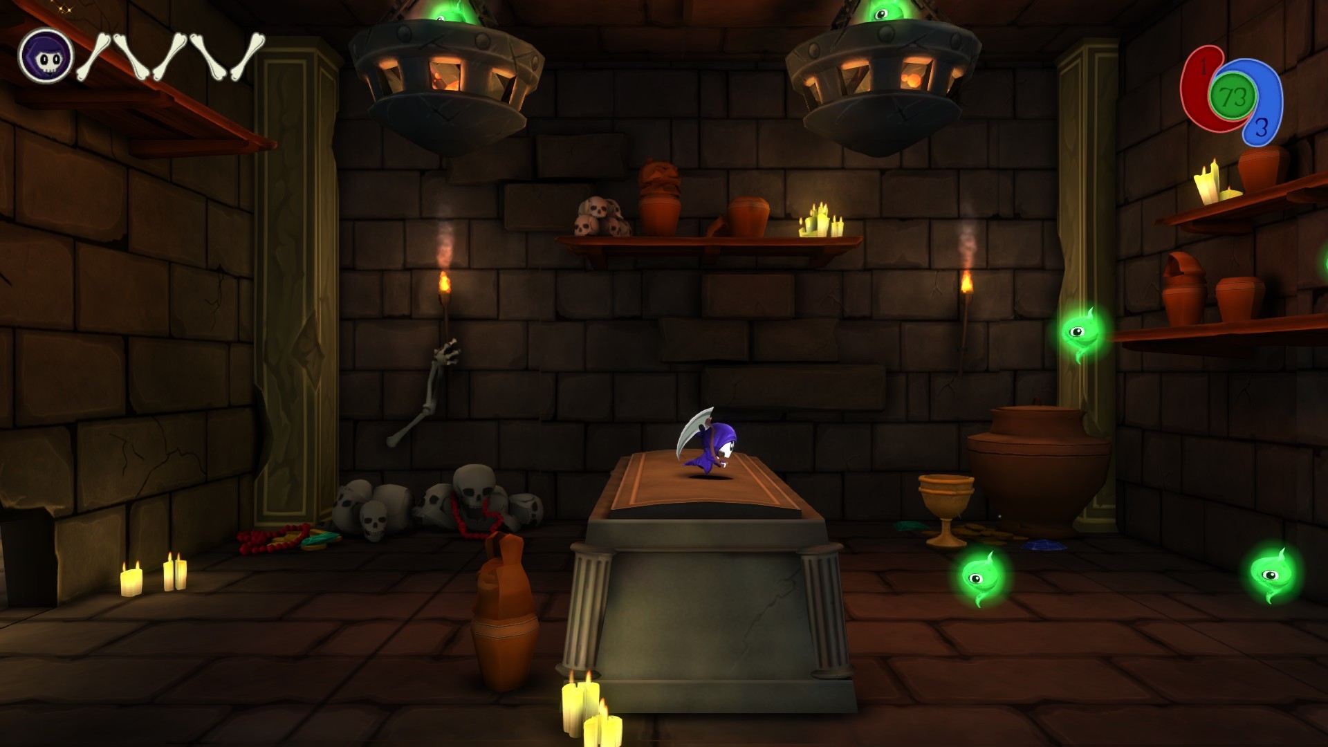 Скриншот: Little Reaper