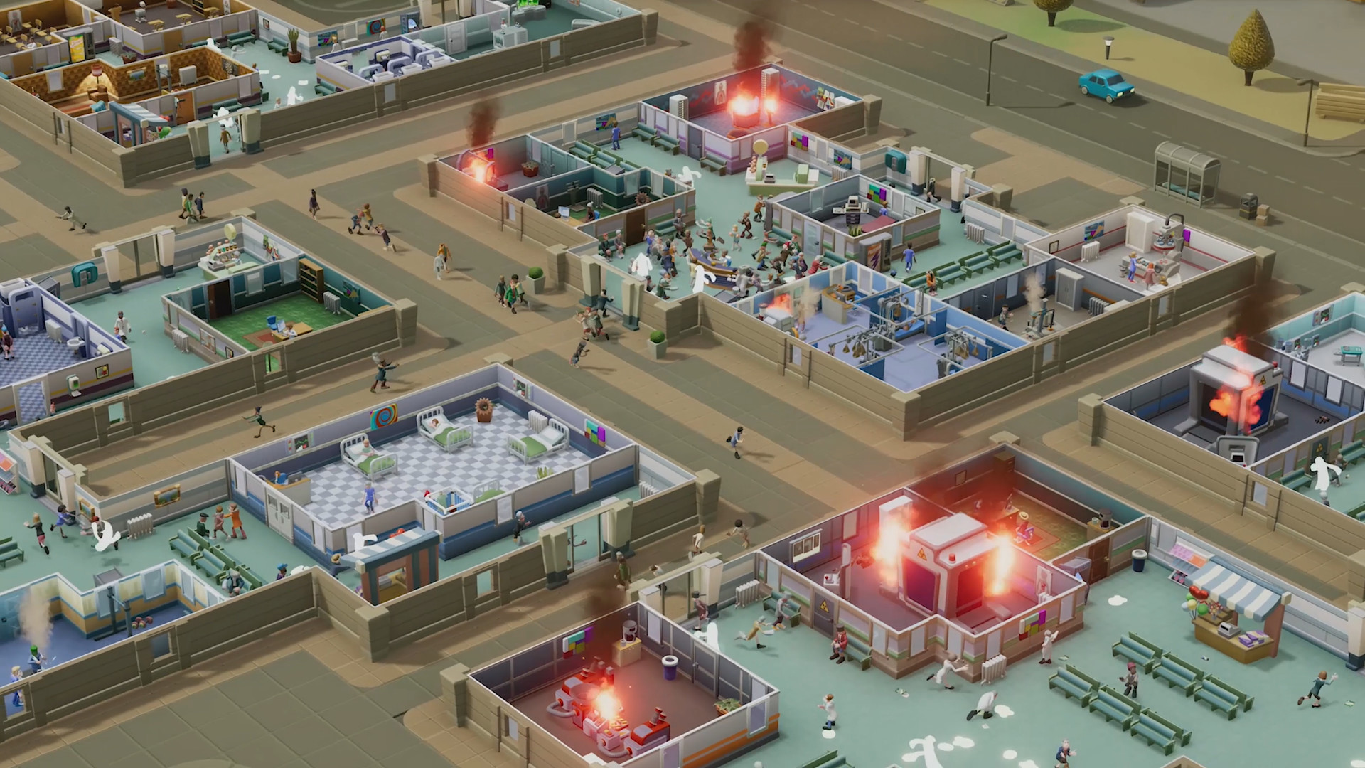Скриншот: Two Point Hospital