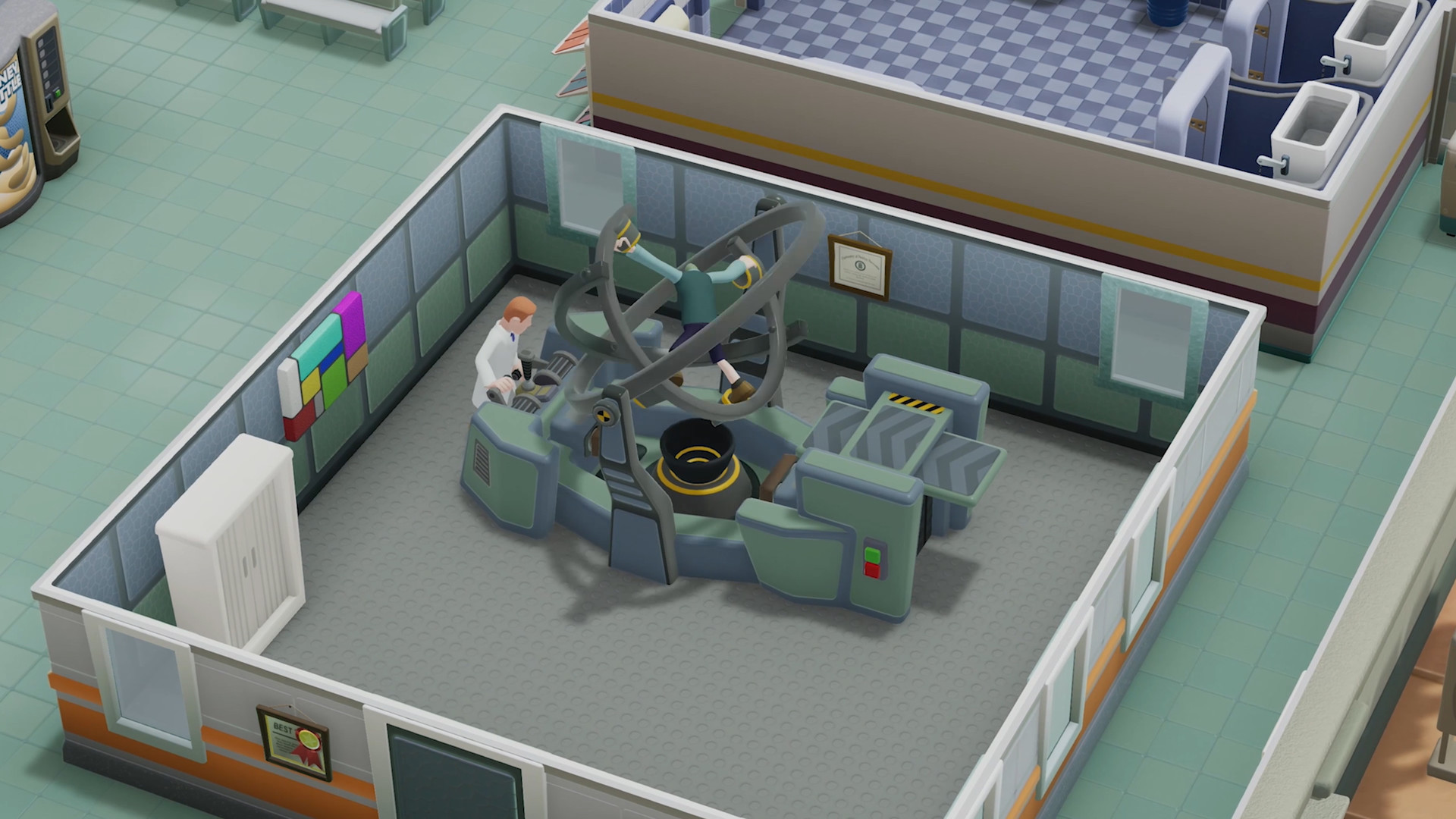 Скриншот: Two Point Hospital