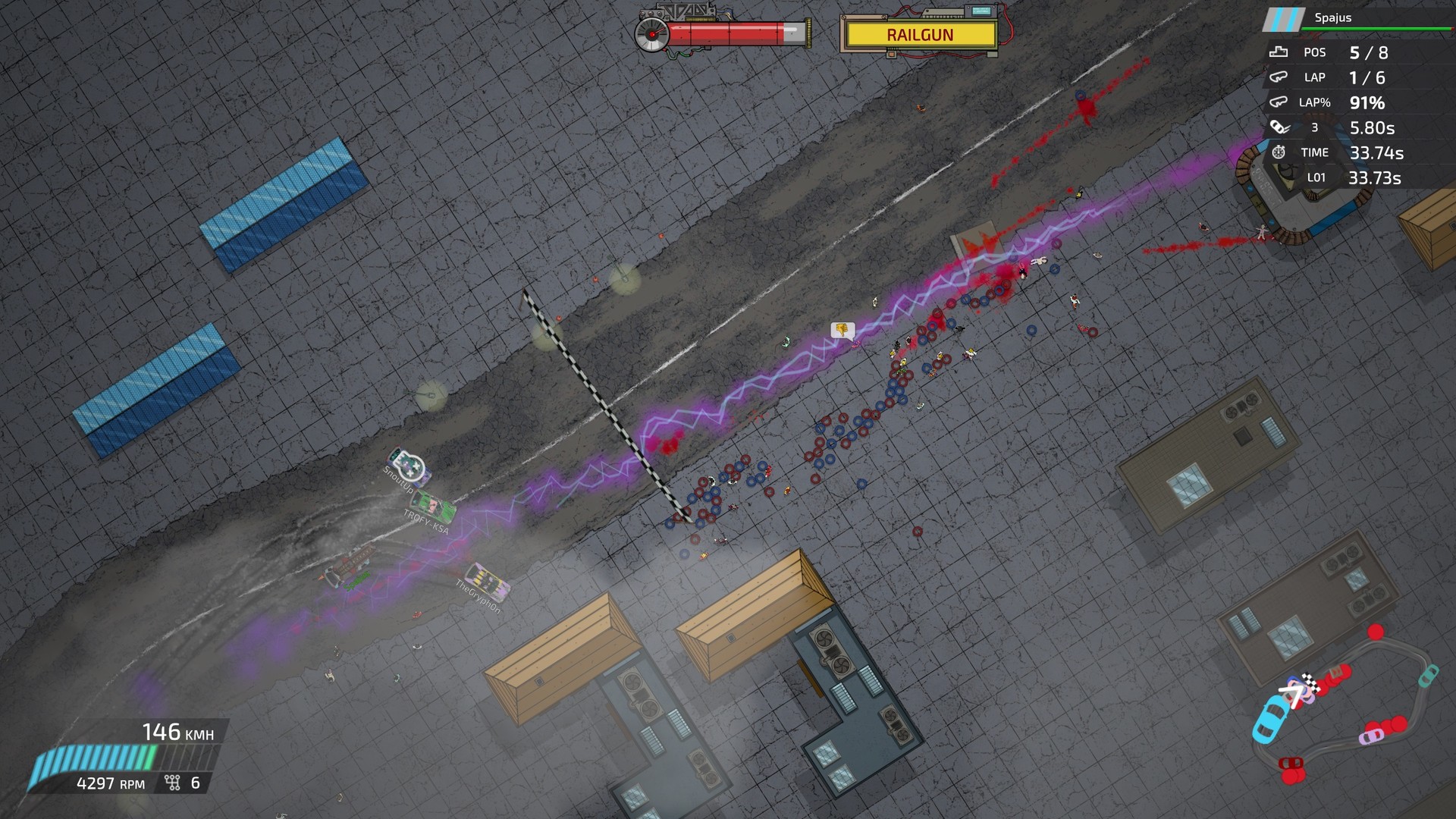 Скриншот 14: Bloody Rally Show