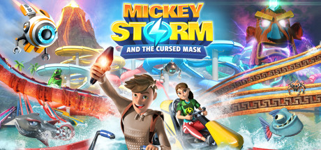 Обложка: Mickey Storm and the Cursed Mask