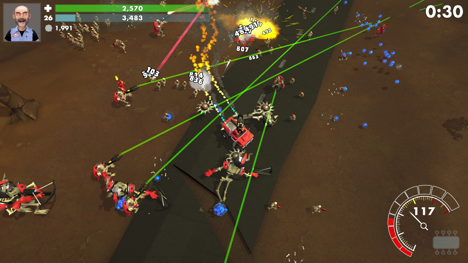 Скриншот: Earl vs. the Mutants