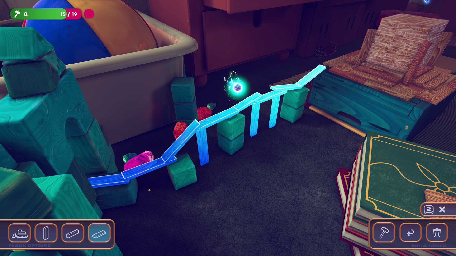 Скриншот: Plank Builders