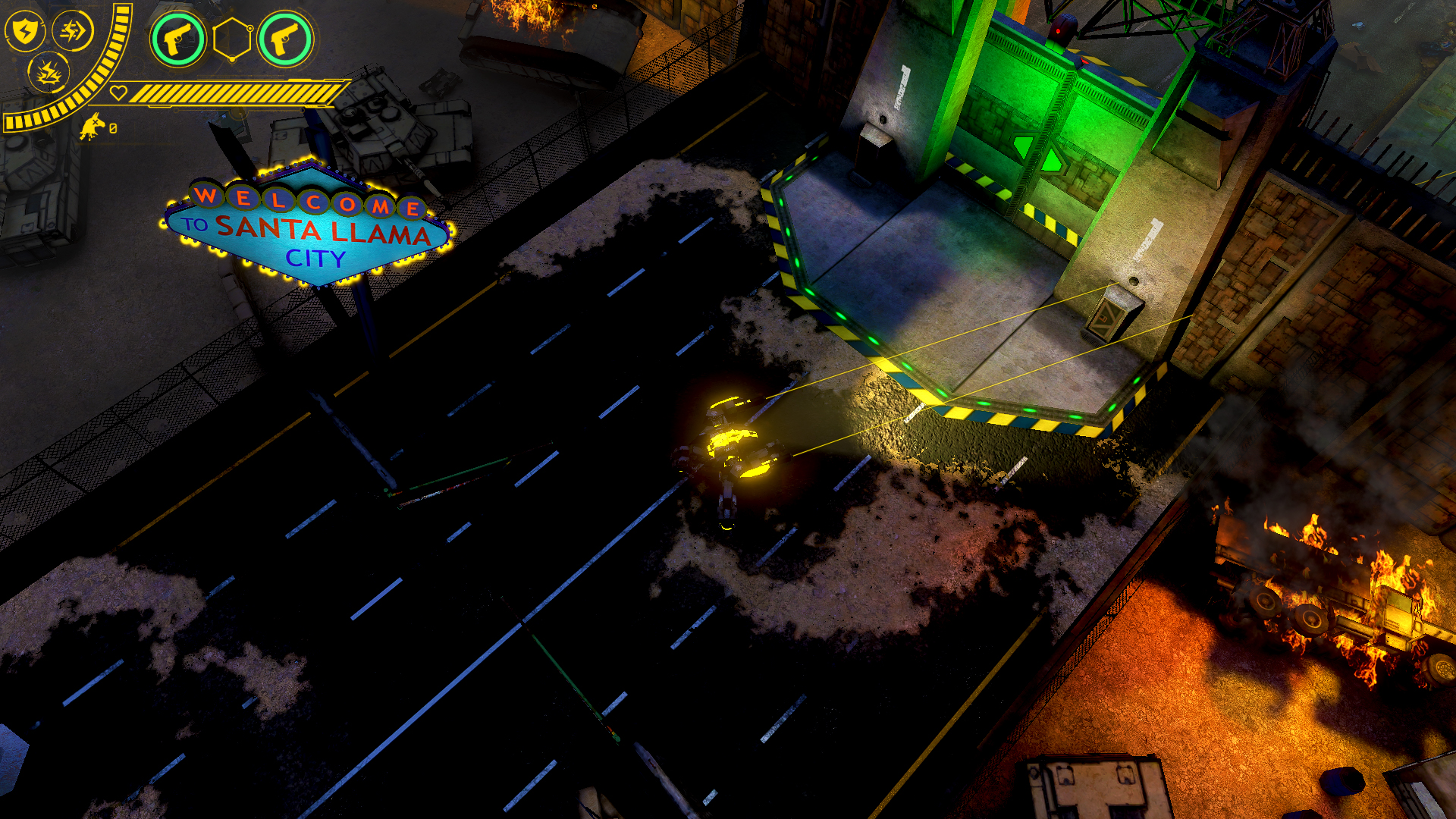 Скриншот: Vicious Attack Llama Apocalypse