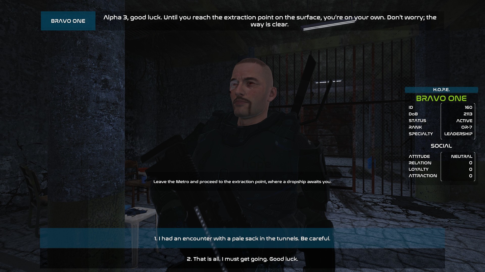 Скриншот: Beyond Mankind: The Awakening