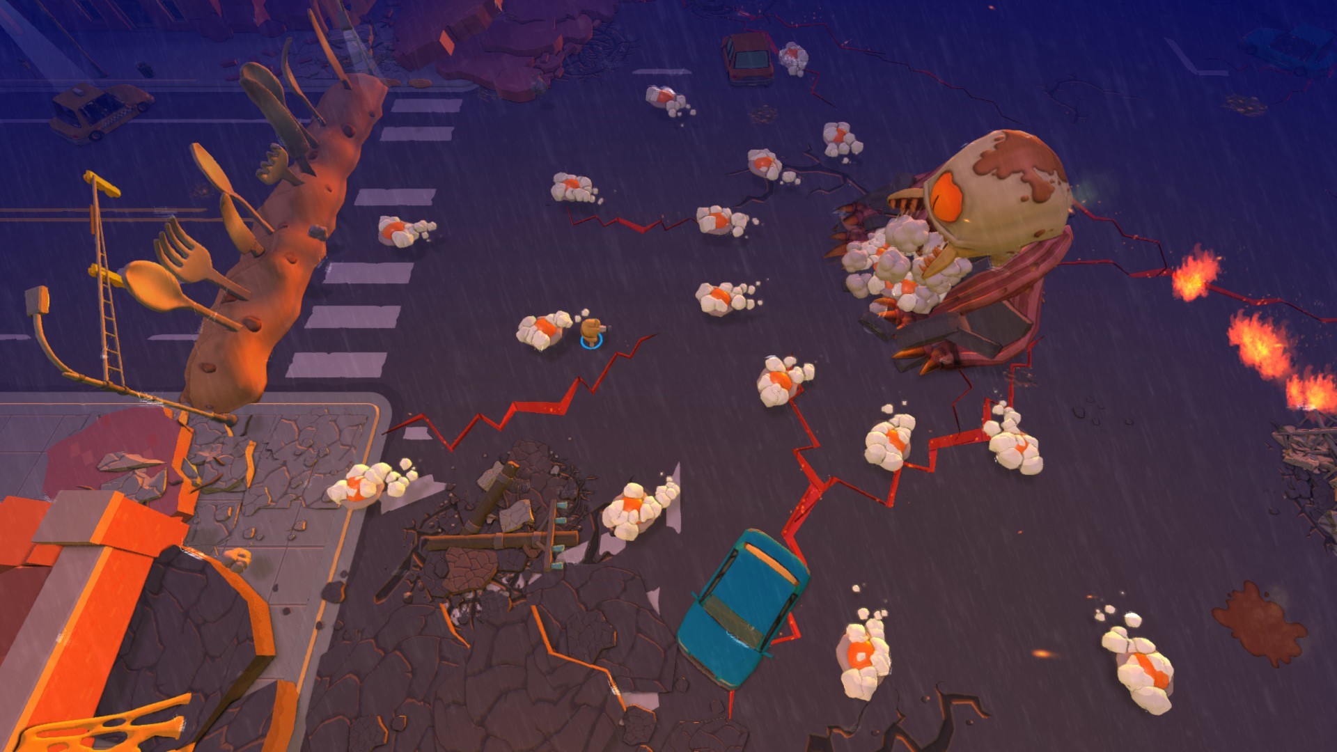 Скриншот: Nom Nom Apocalypse