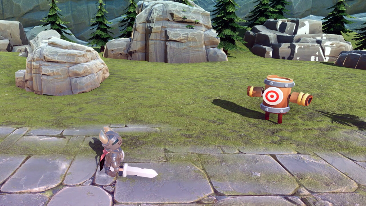 Скриншот: Potty Knight Saga