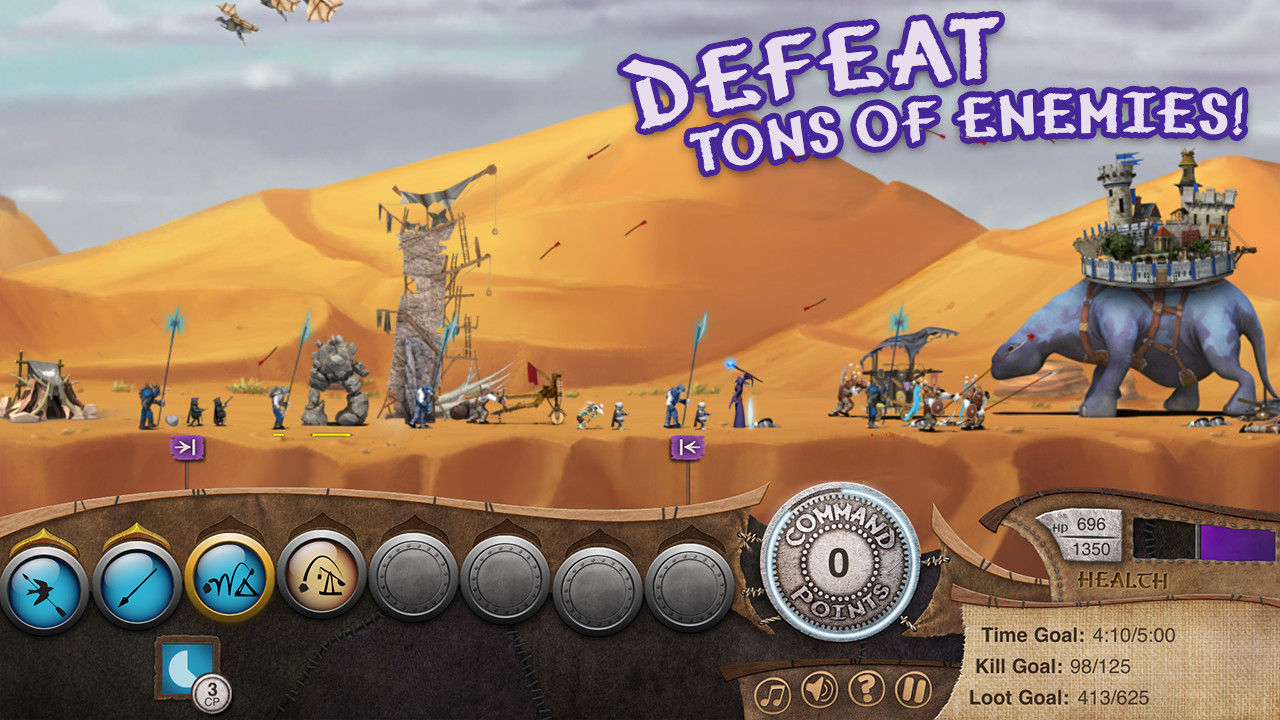 Скриншот: Roaming Fortress