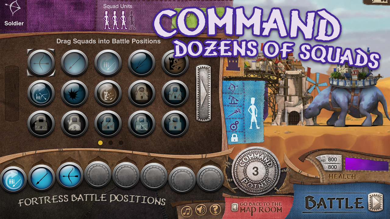 Скриншот: Roaming Fortress