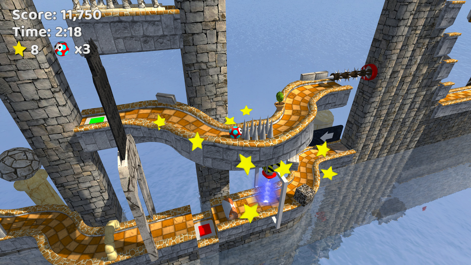 Скриншот: On A Roll 3D