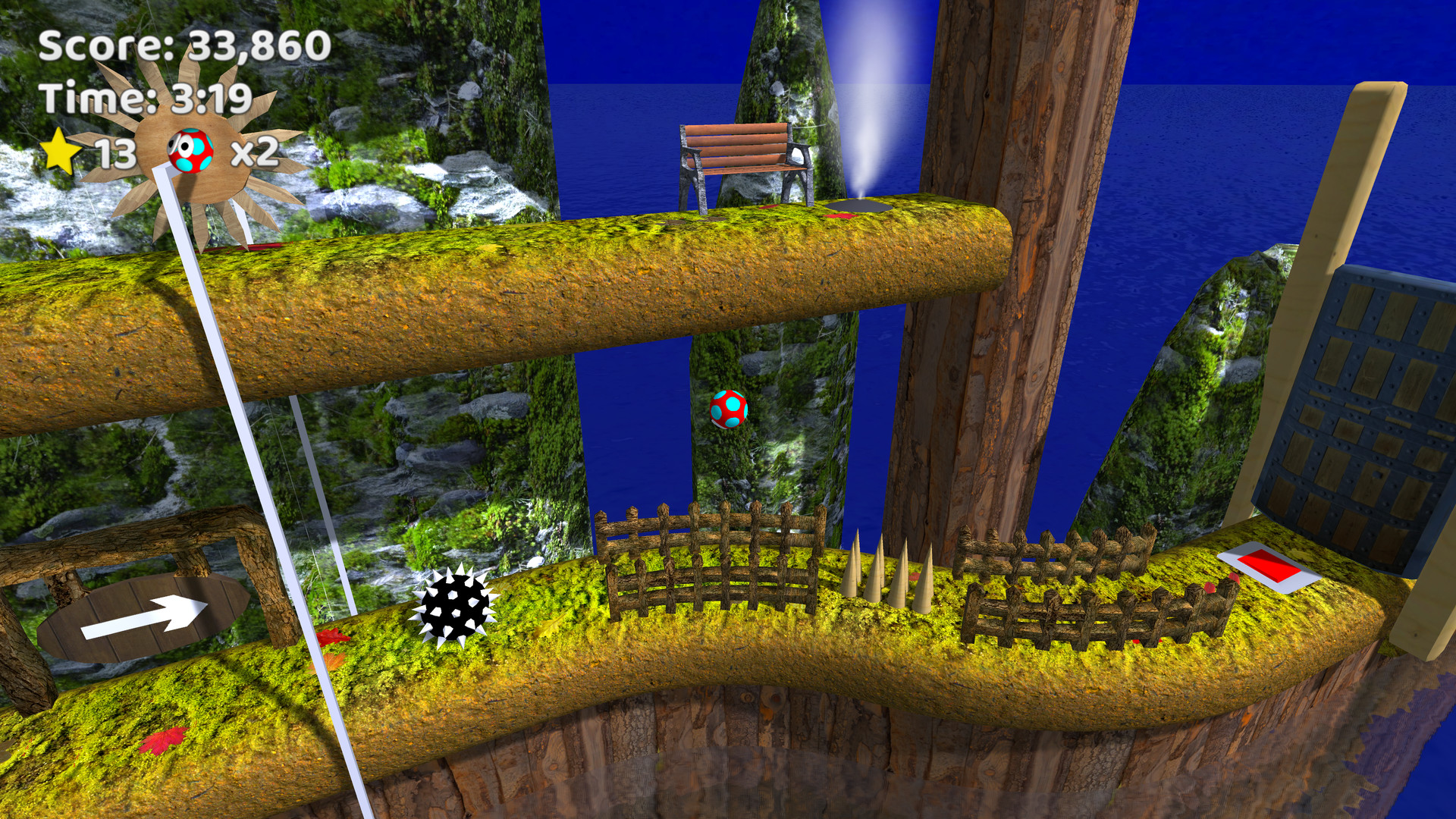 Скриншот: On A Roll 3D