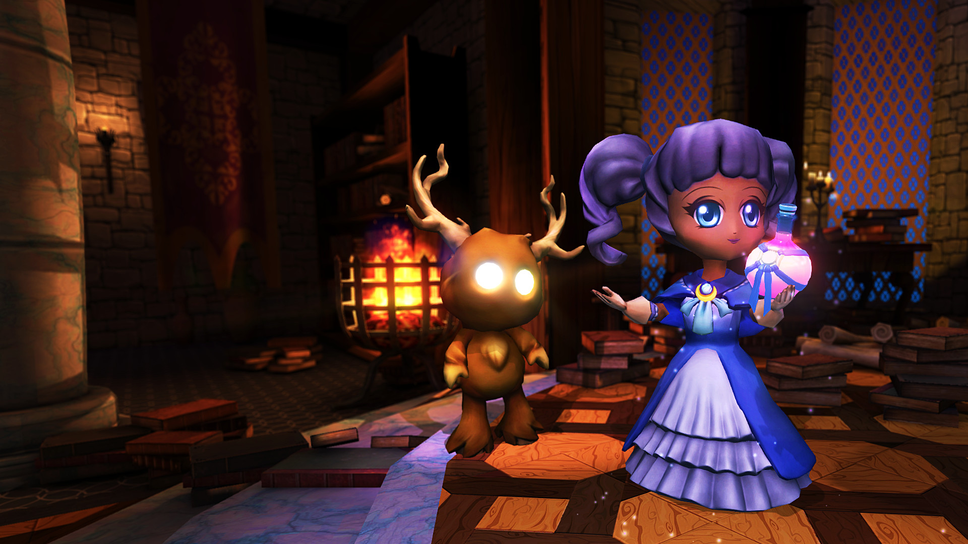 Скриншот: Luna and the Moonling