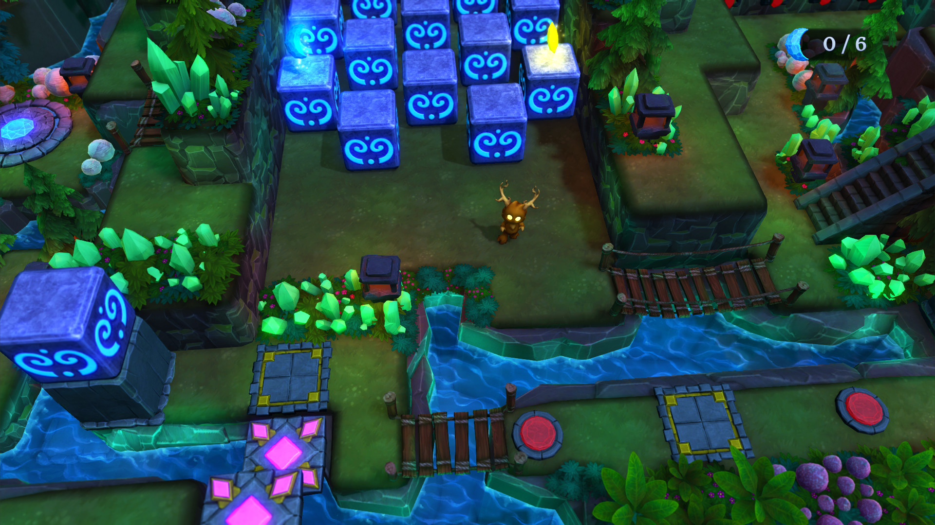 Скриншот: Luna and the Moonling