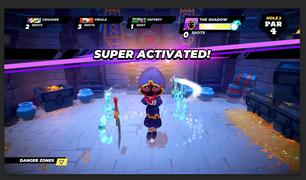 Скриншот: Dungeon Golf