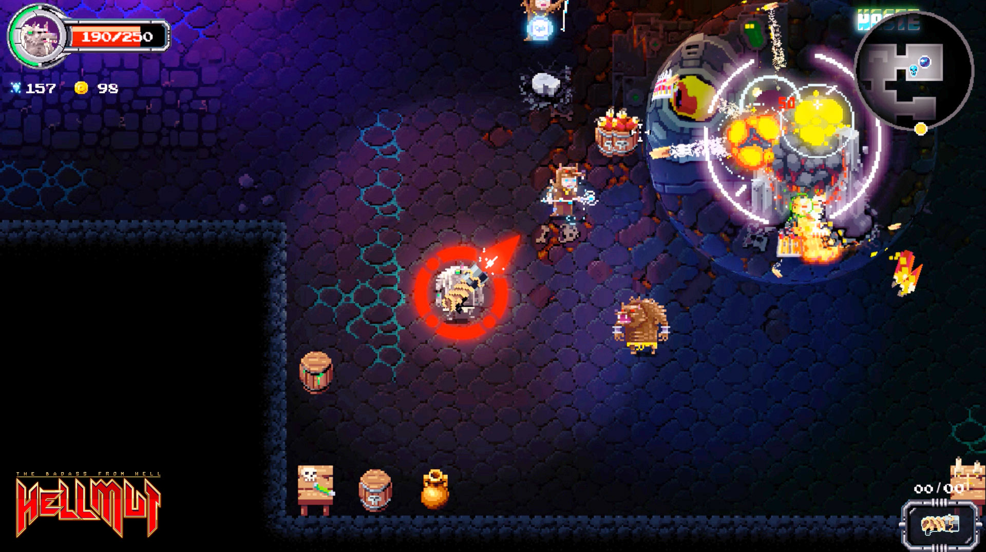 Скриншот: HELLMUT: The Badass from Hell