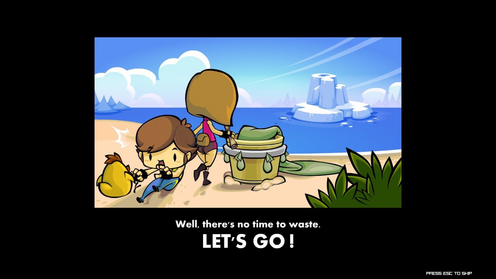 Скриншот: Tobe's Vertical Adventure