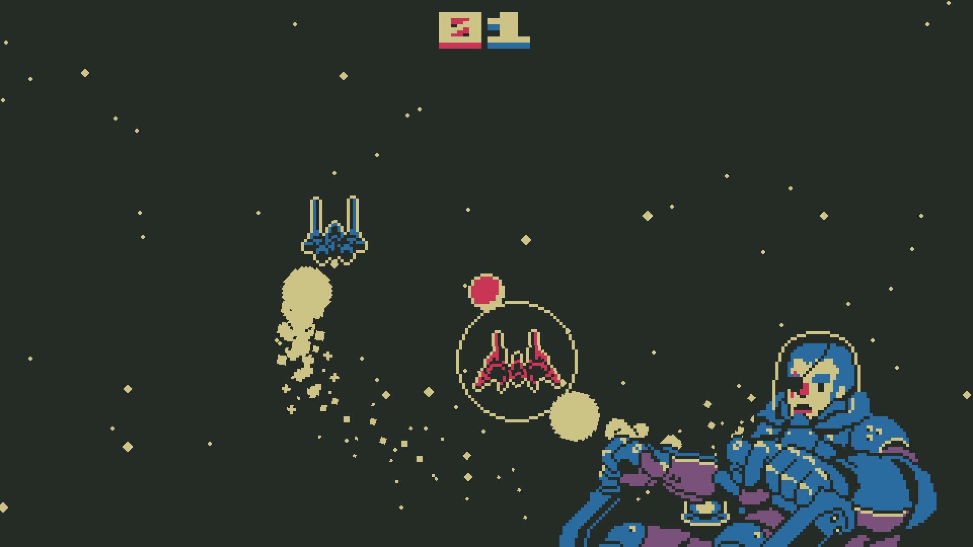 Скриншот: One Ship Two Ship Redshift Blueshift